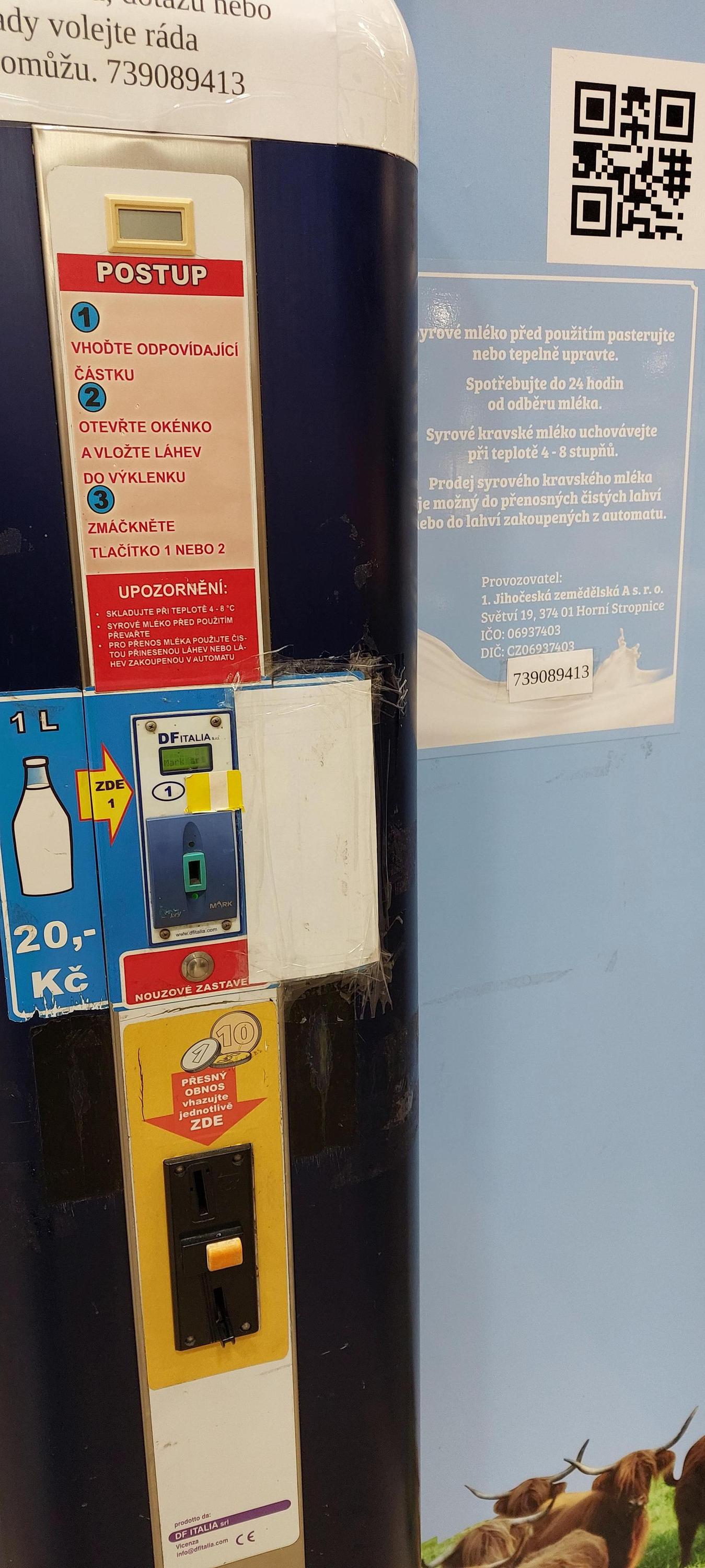 Mlékomat Pražská třída foto 2