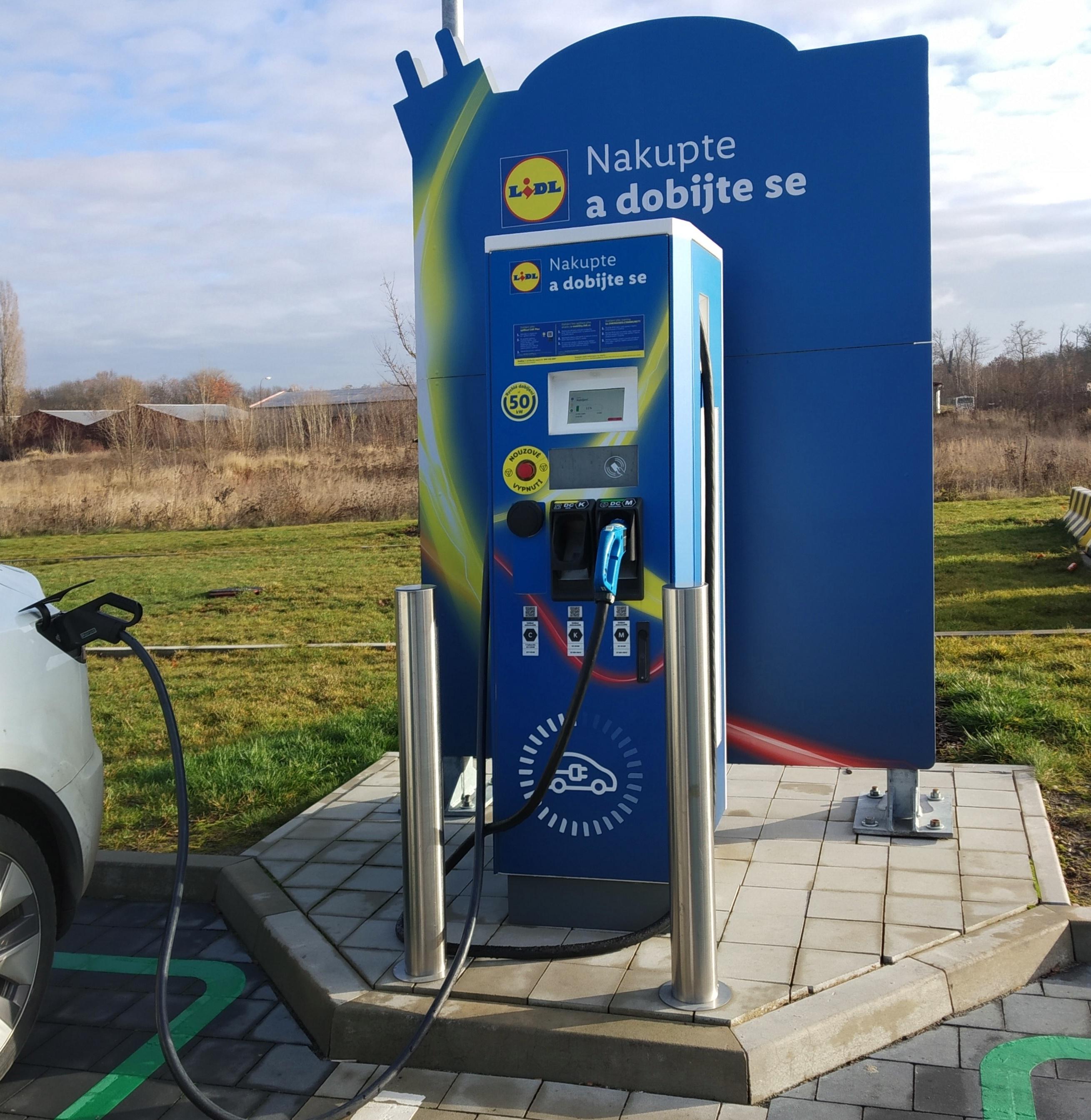 Nabíjecí stanice Lidl foto 4