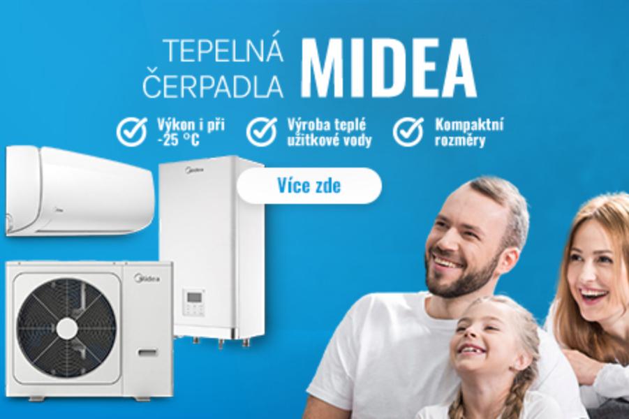 Tepelná čerpadla Midea