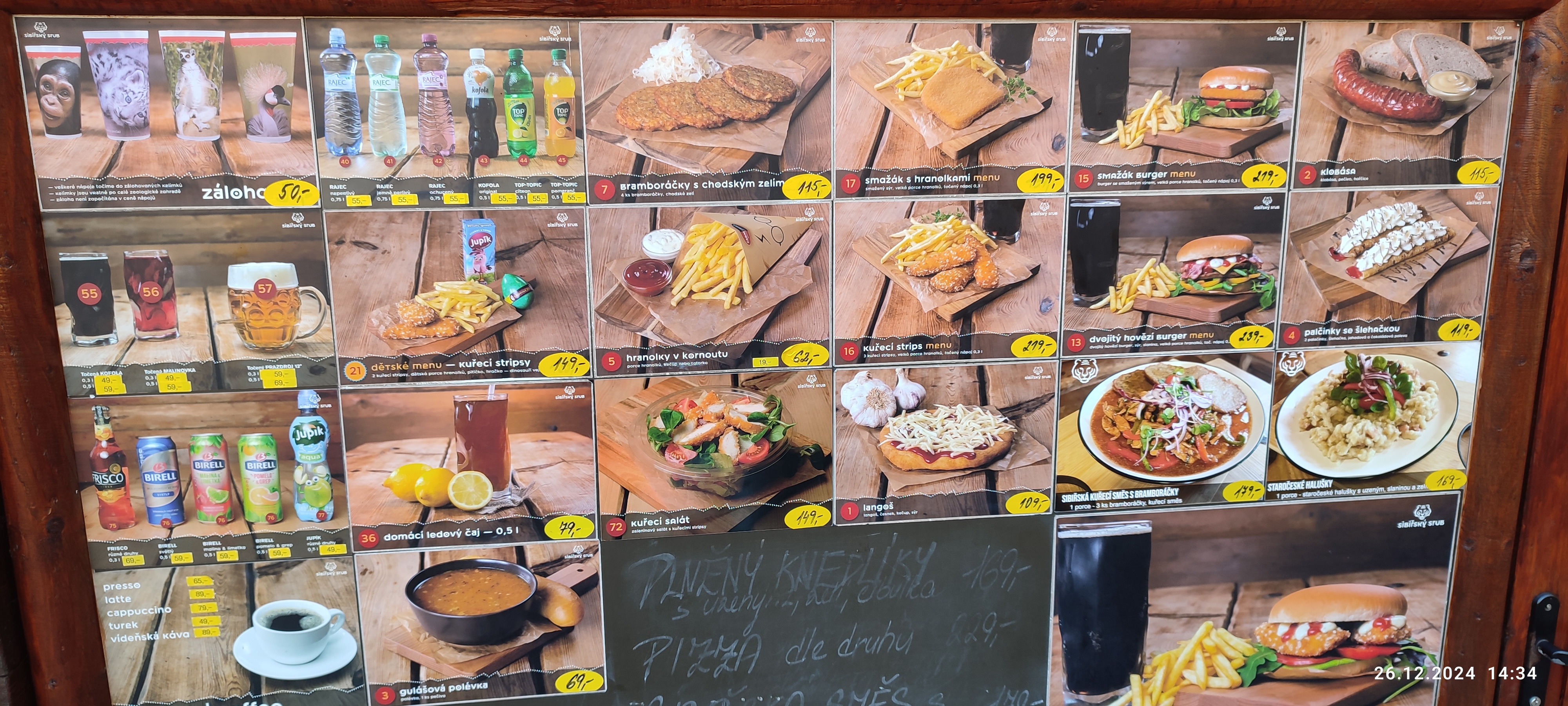 Občerstvení Sibiřský srub foto 4