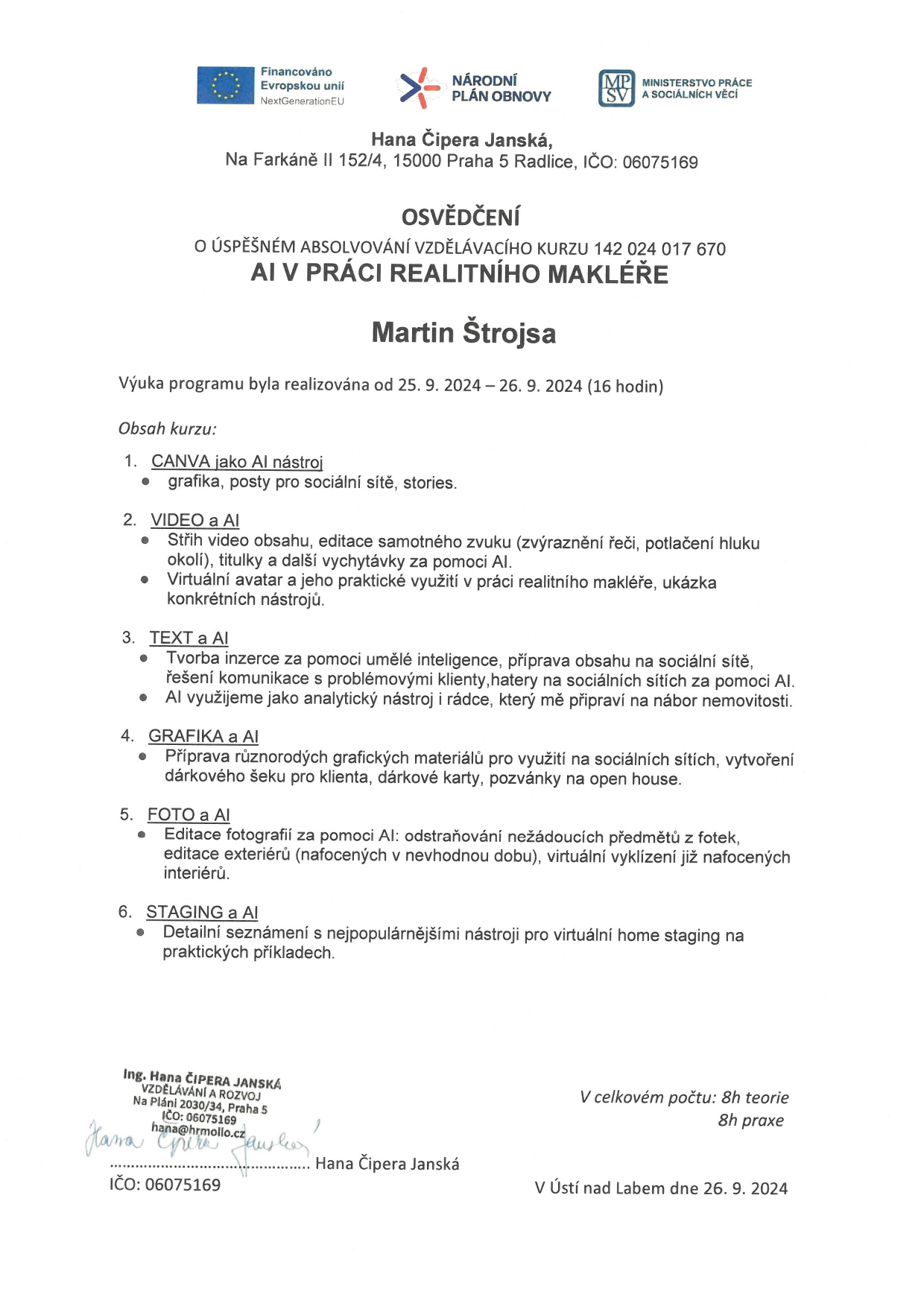 Martin Štrojsa - realitní makléř RE/MAX foto 3