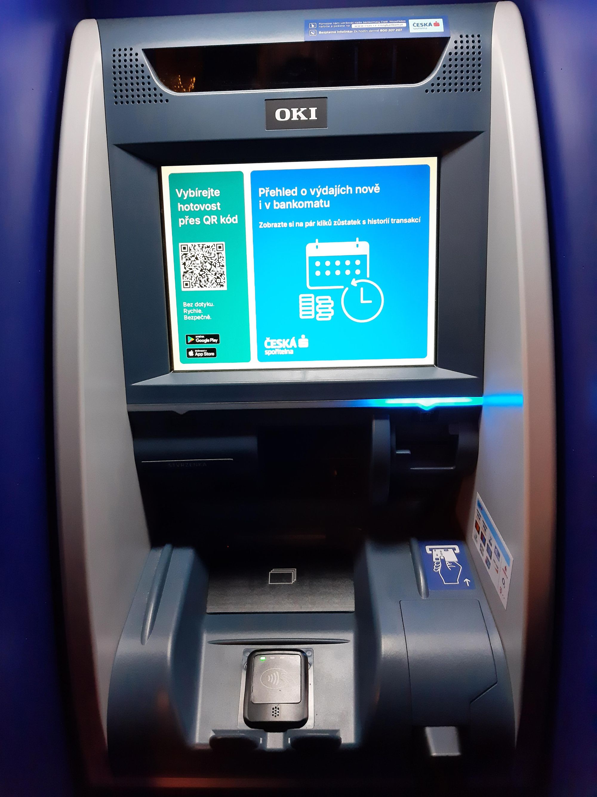 Bankomat České spořitelny foto 2