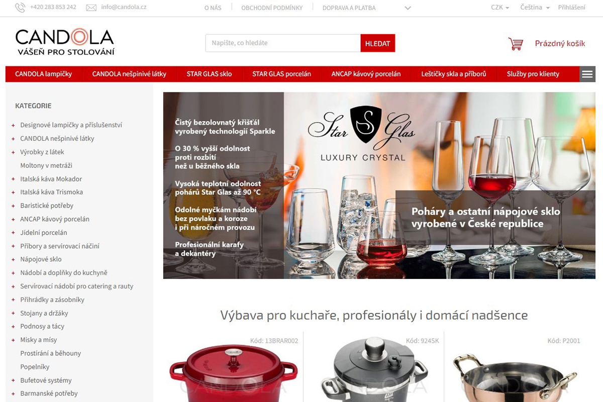 CANDOLA - vášeň pro stolování | Candola.cz foto 2