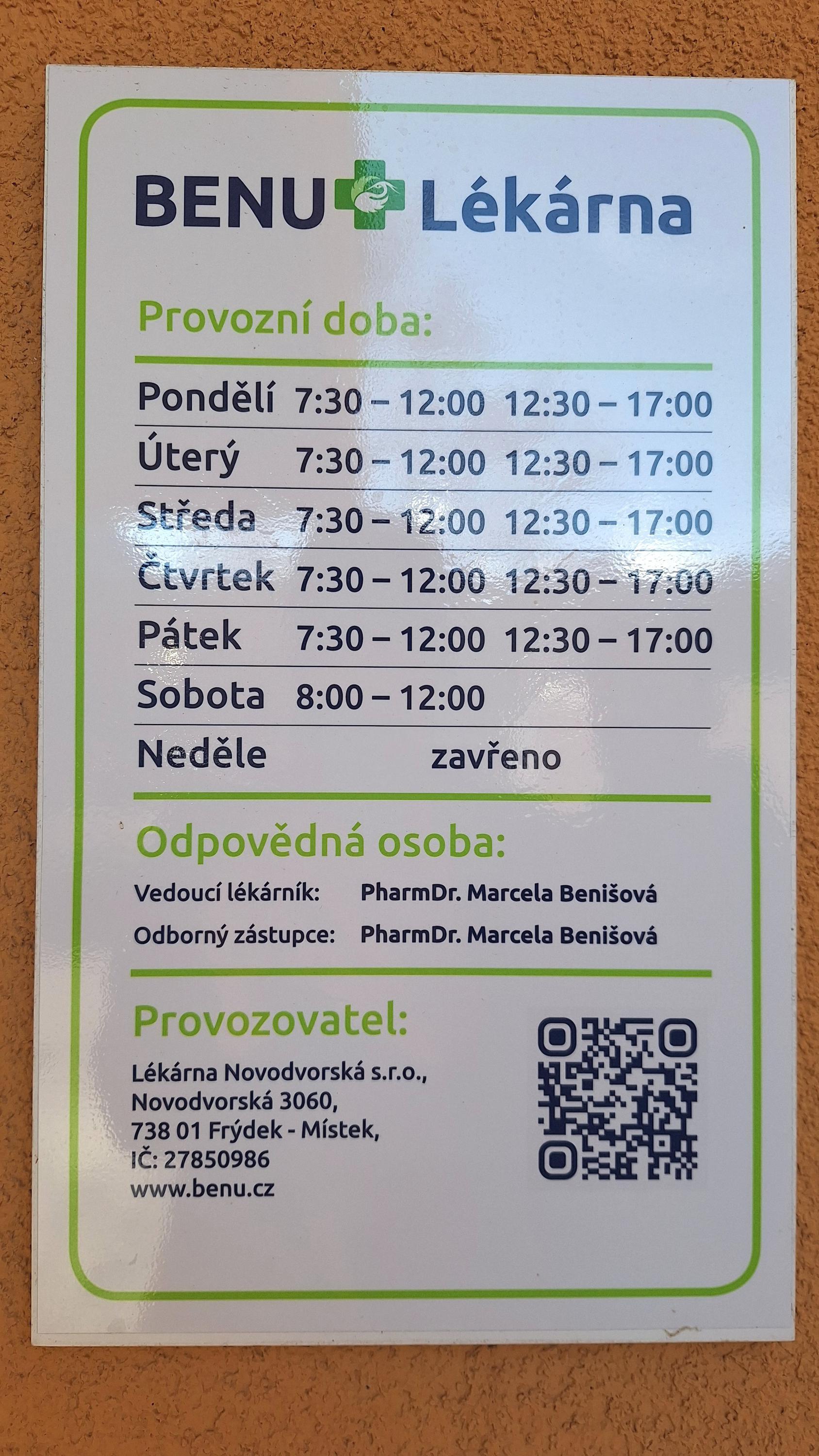 BENU Lékárna foto 6