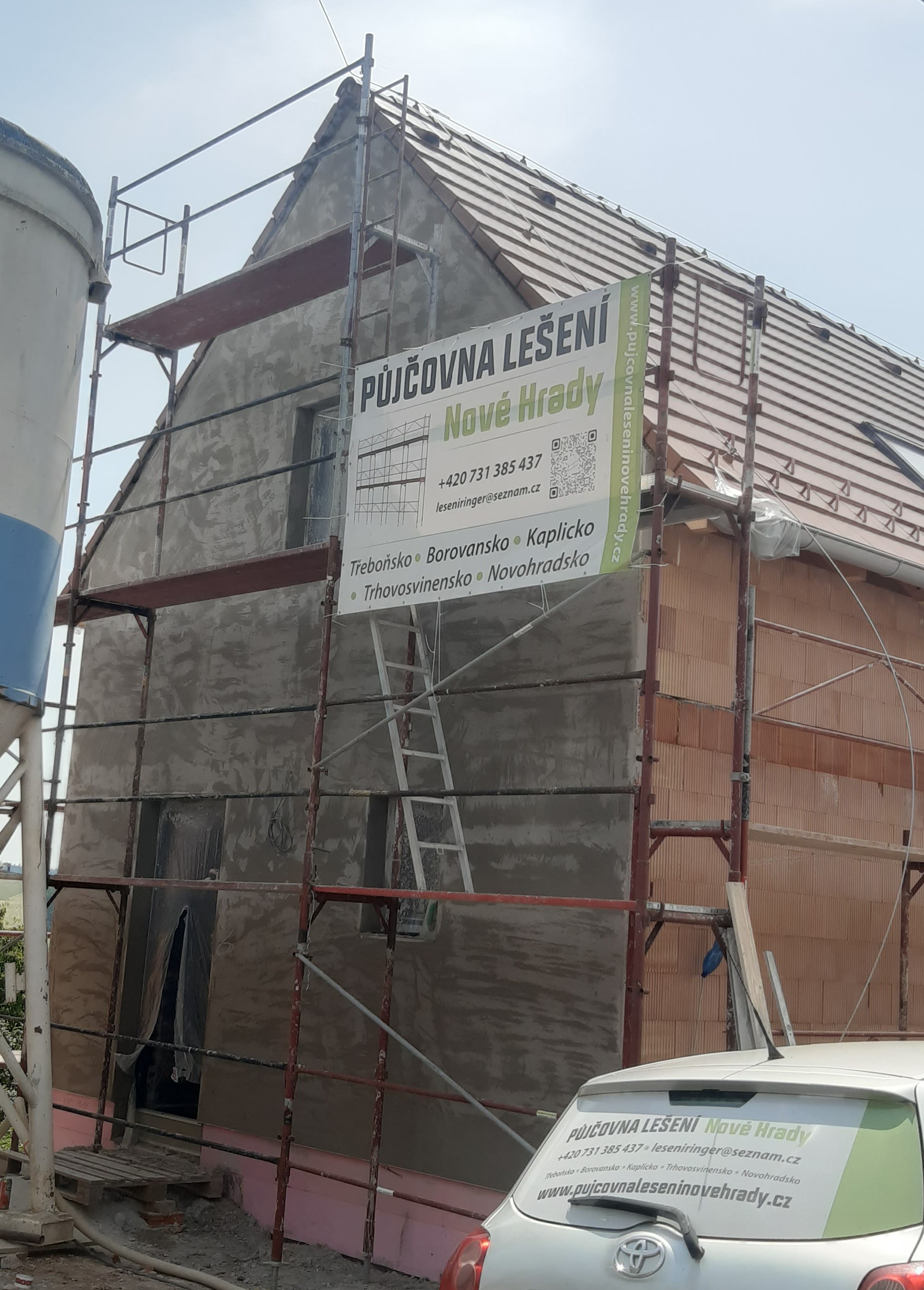 Půjčovna lešení Nové Hrady foto 2