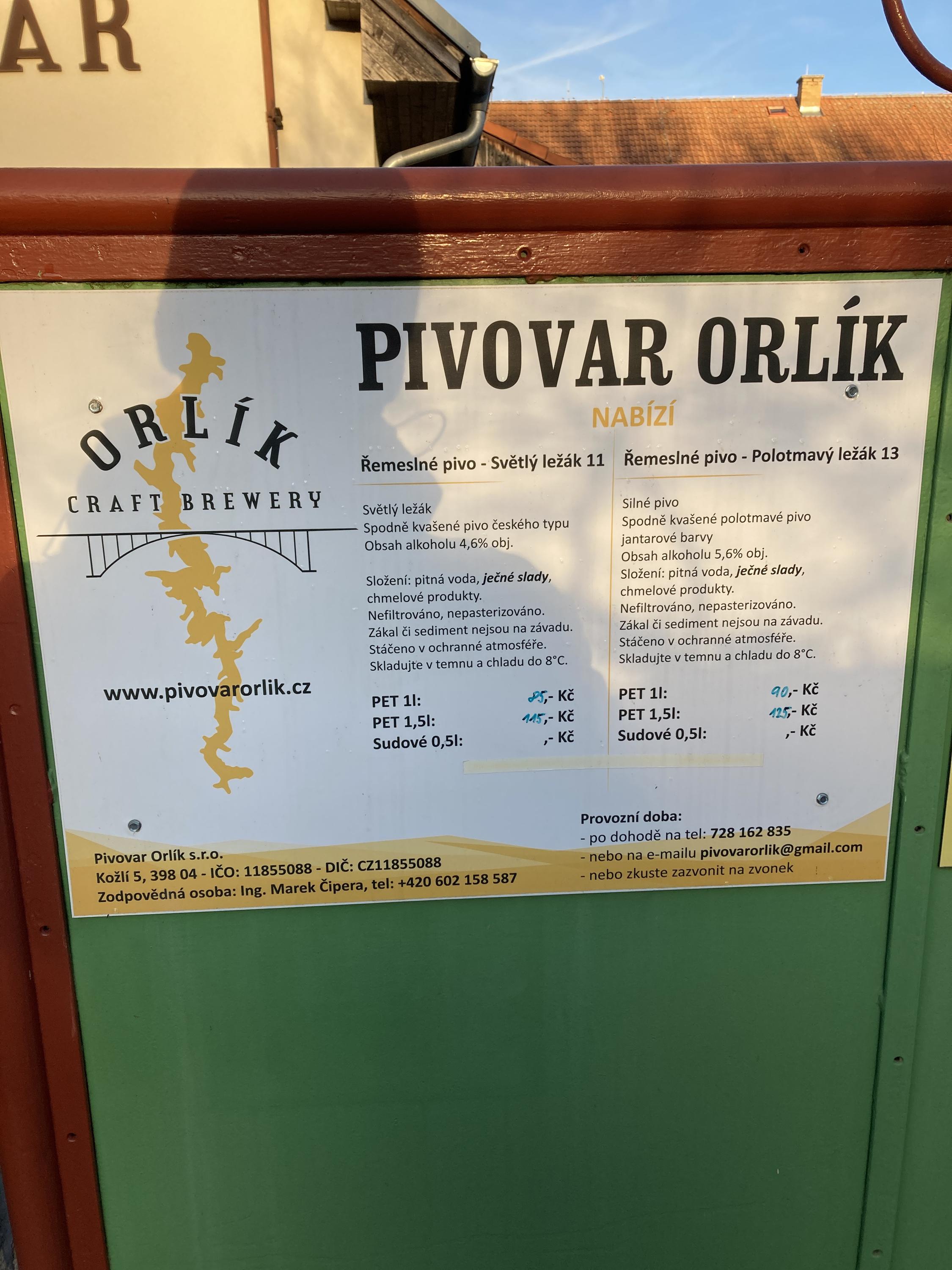 Pivovar Orlík foto 4