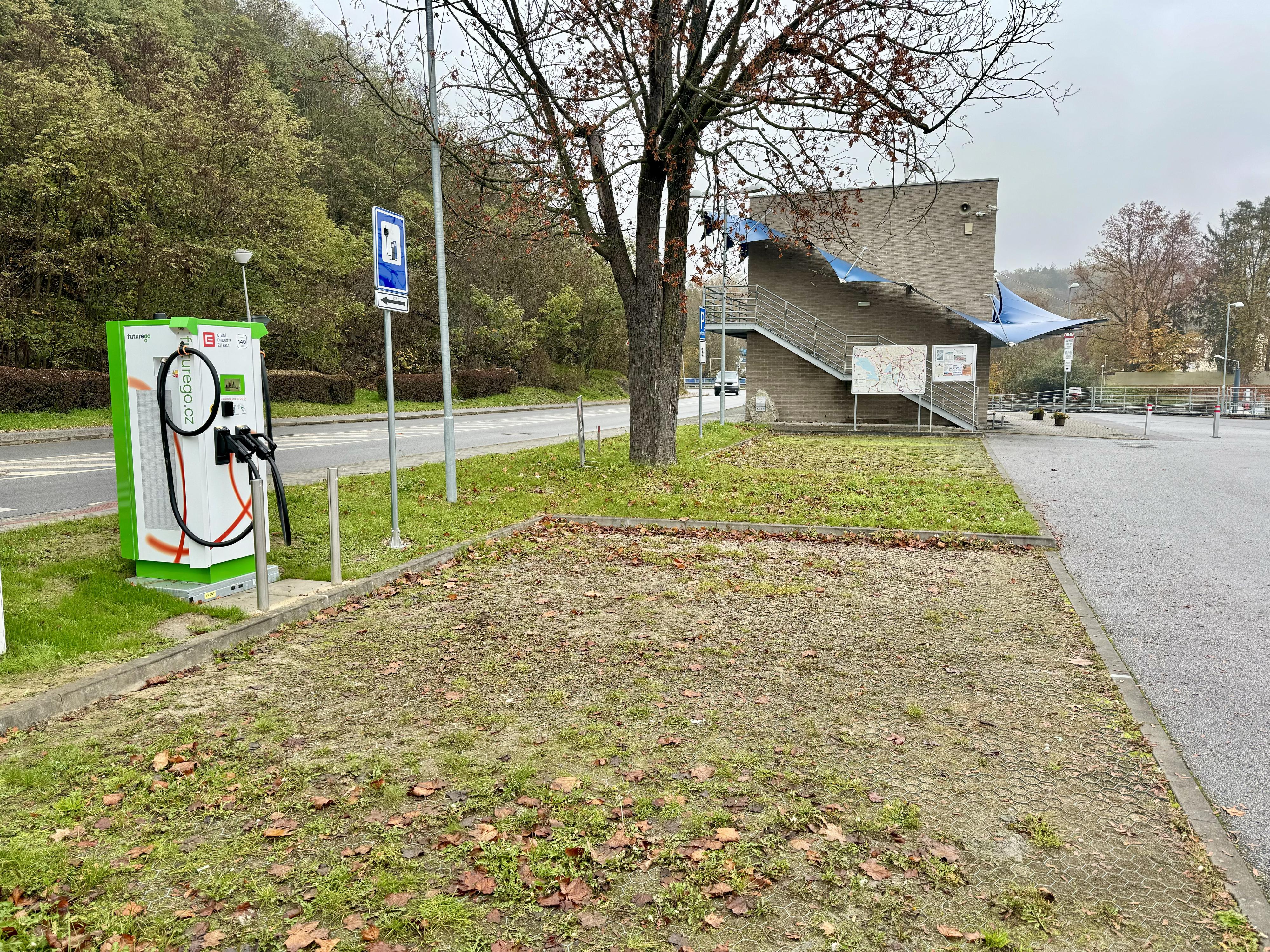 Nabíjecí stanice ČEZ