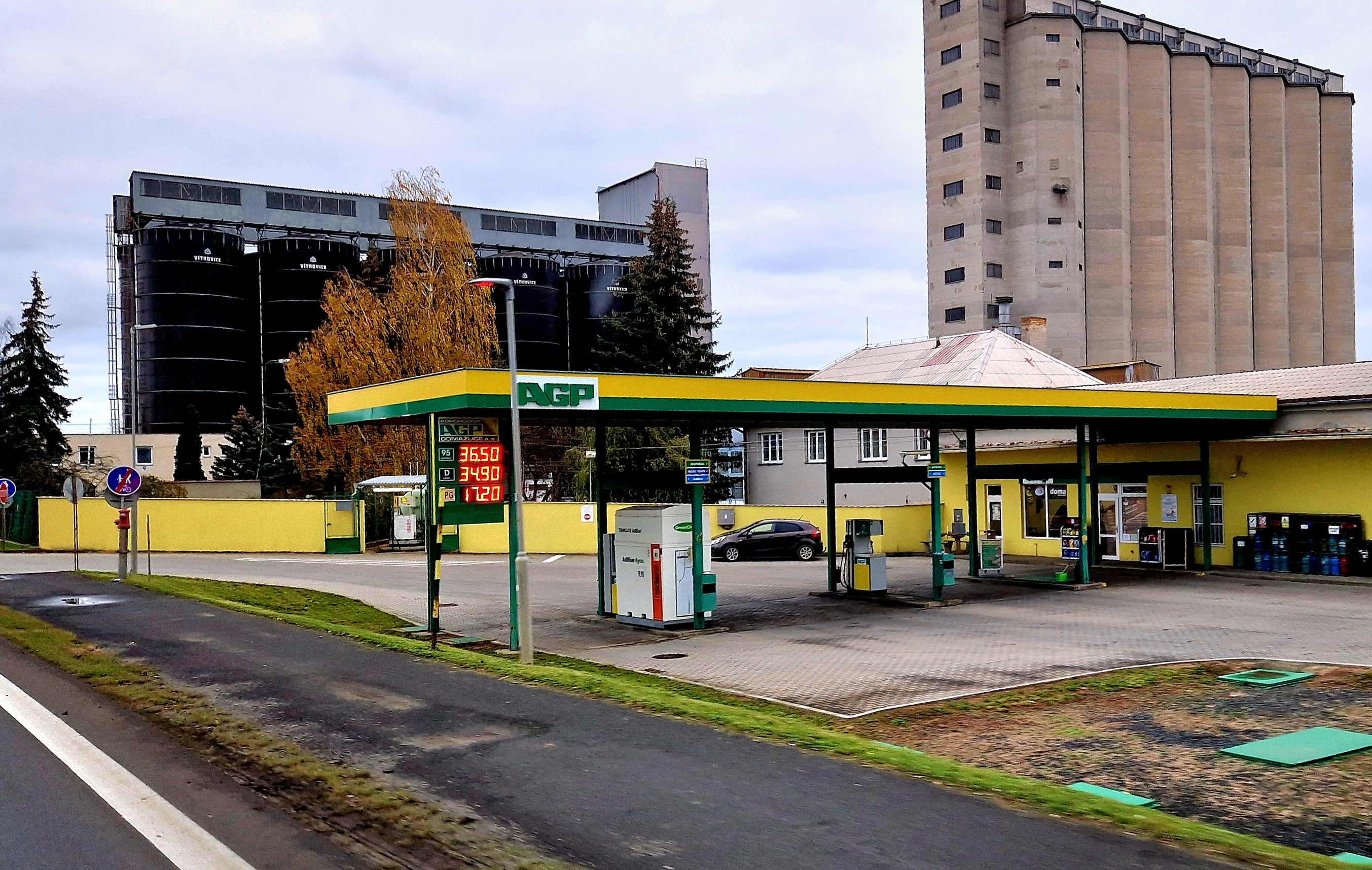 Čerpací stanice AGP