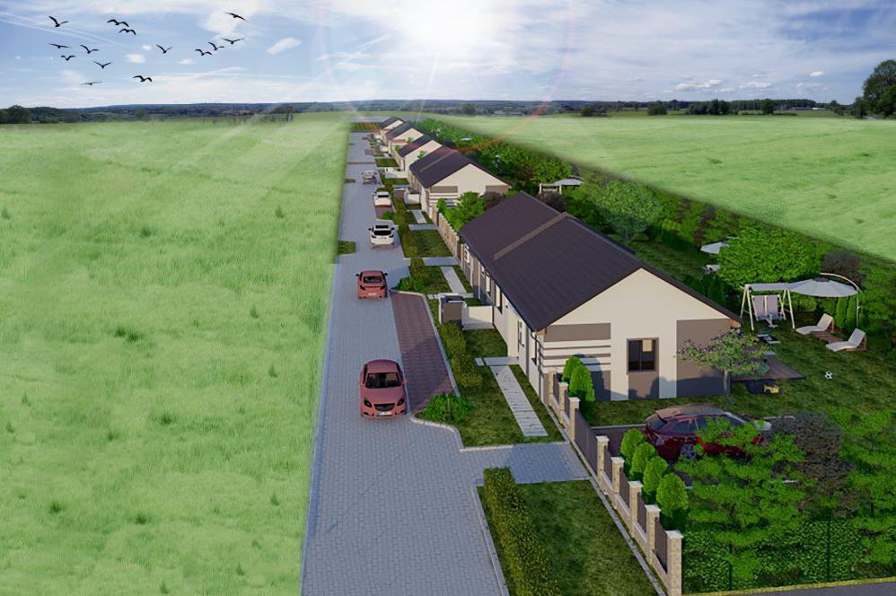 Projekce a výstavba domů, bytů, infrastruktury