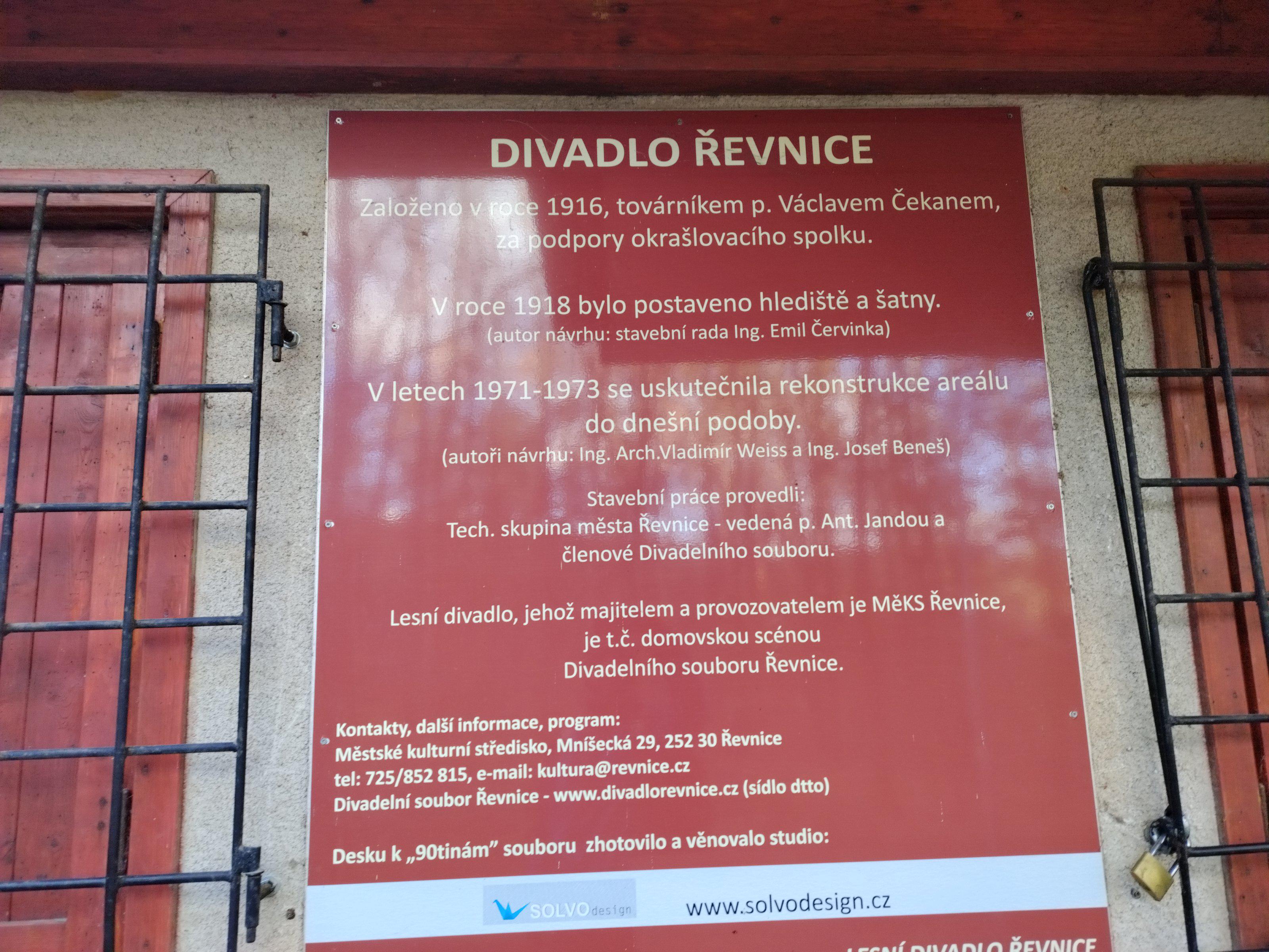 Lesní divadlo v Řevnicích foto 2