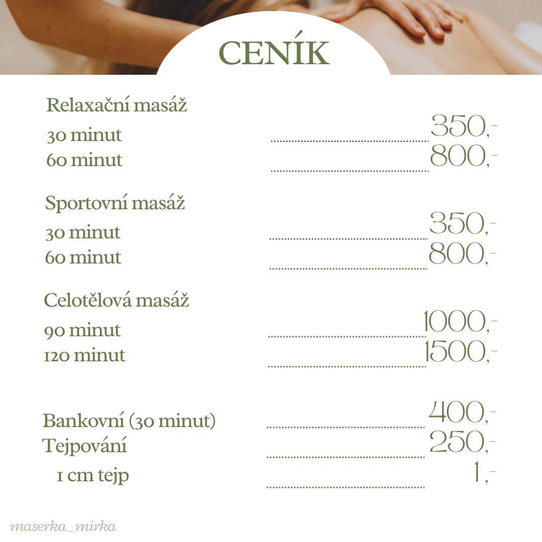 Masérka Mirka foto 3