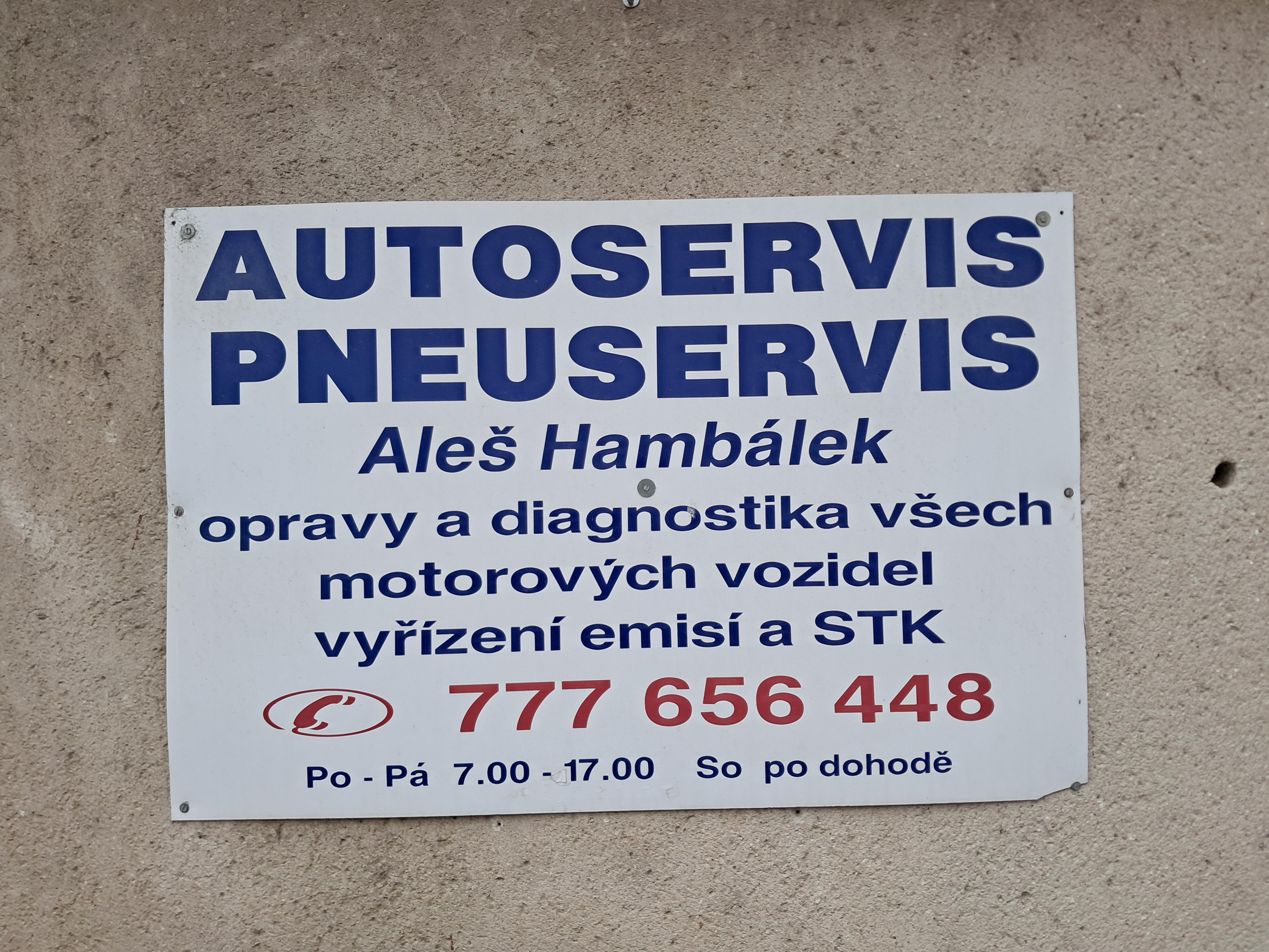 Autoservis Pneuservis Aleš Hambálek foto 2