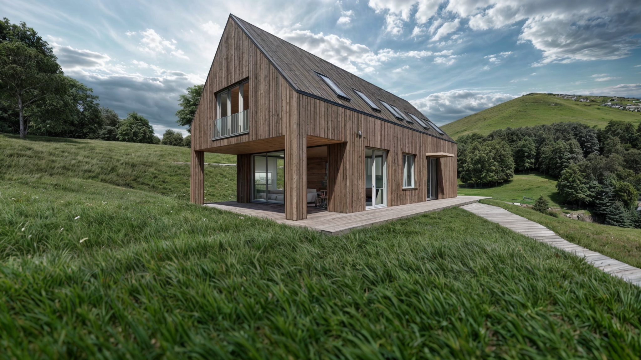 Architektonické studie pro stavbu domu