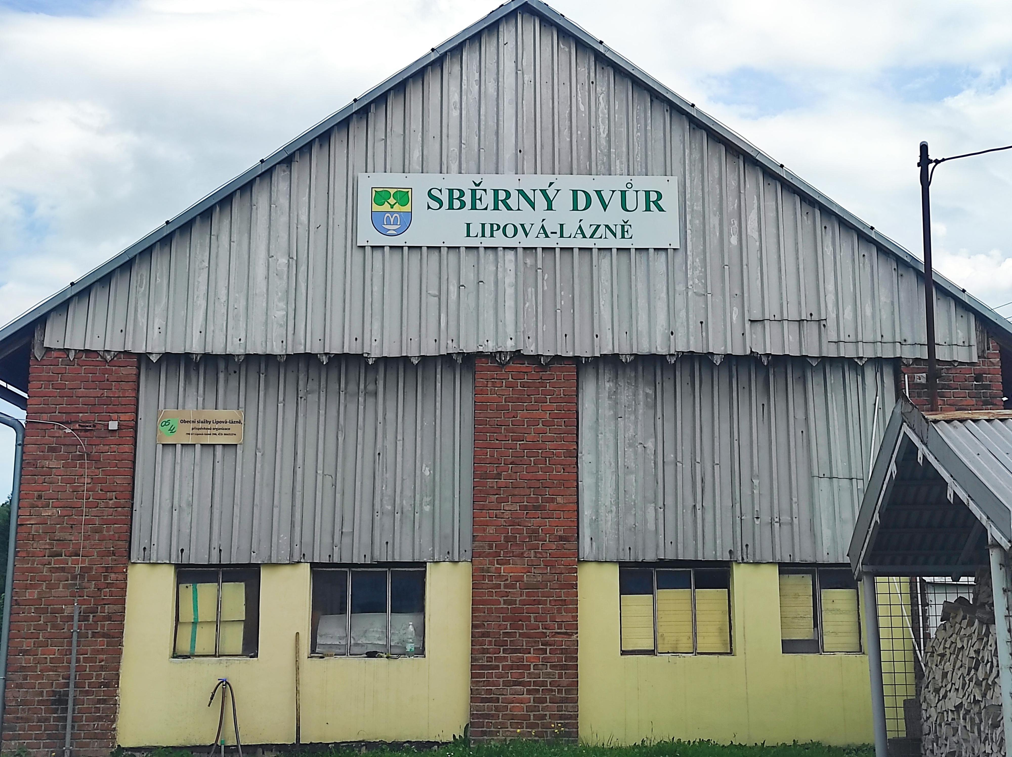 Sběrný dvůr Lipová-lázně