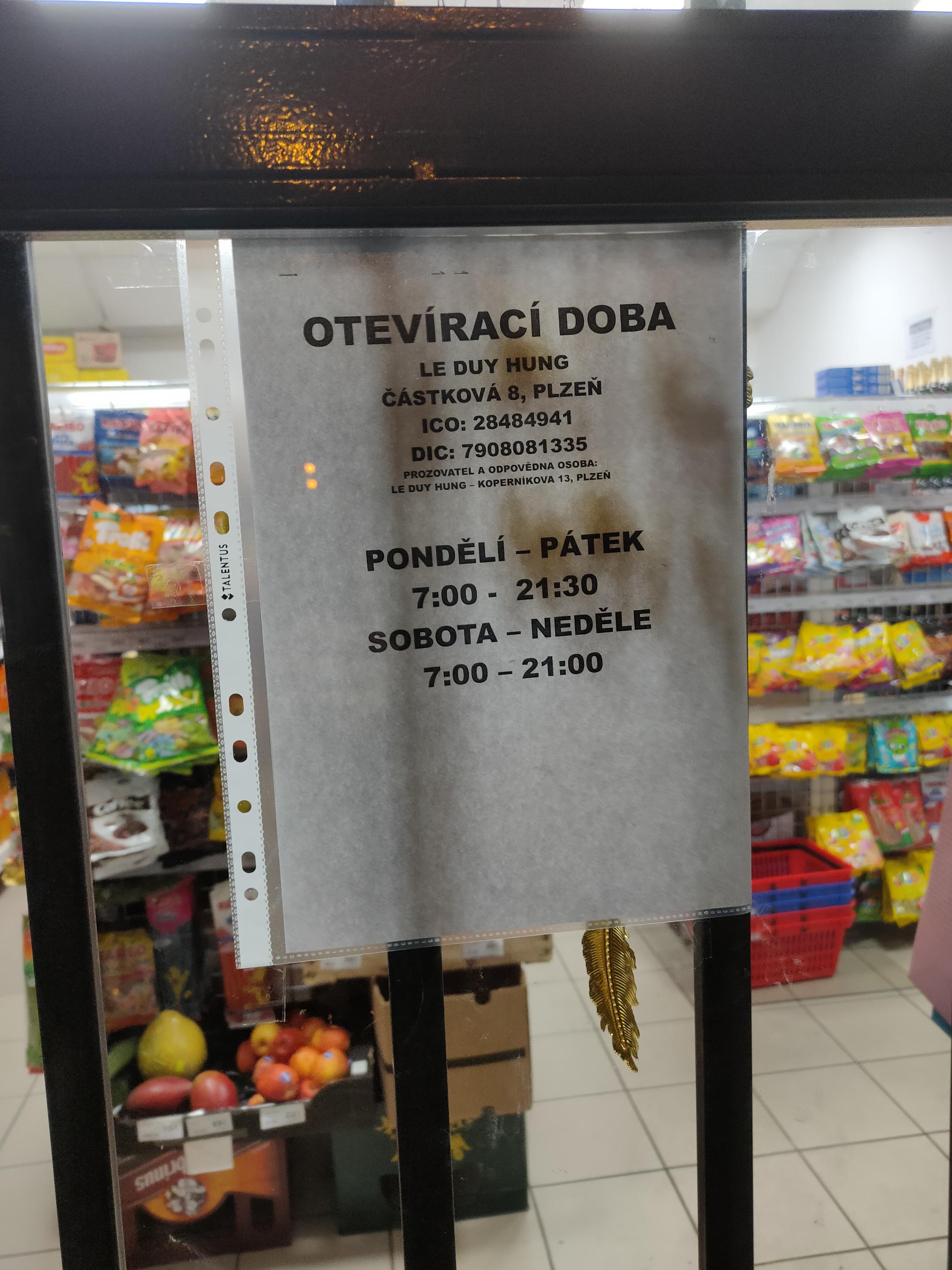 Potraviny Částkova foto 2