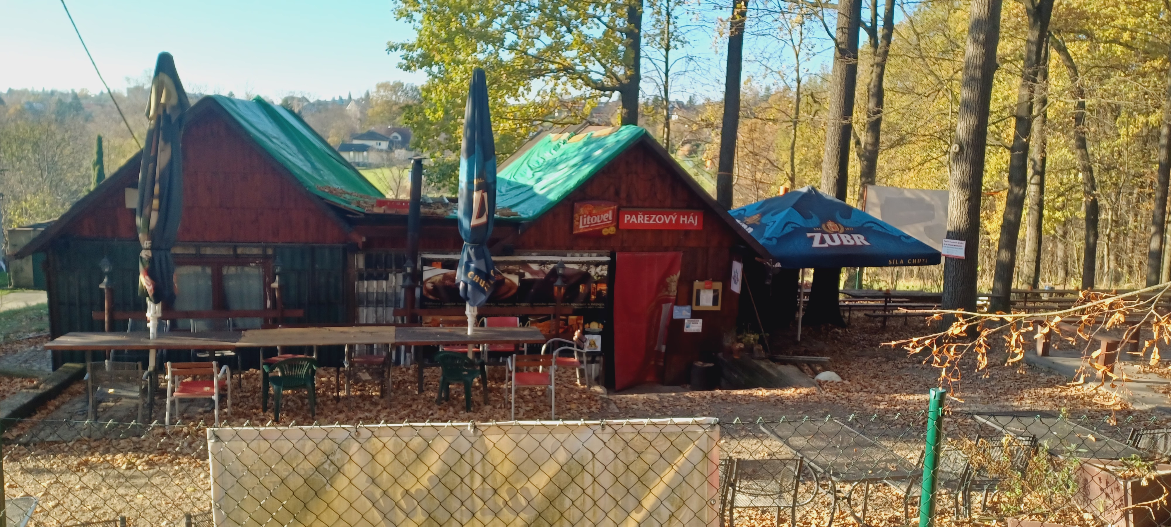 Pařezový háj - osvěžovna u pařezu