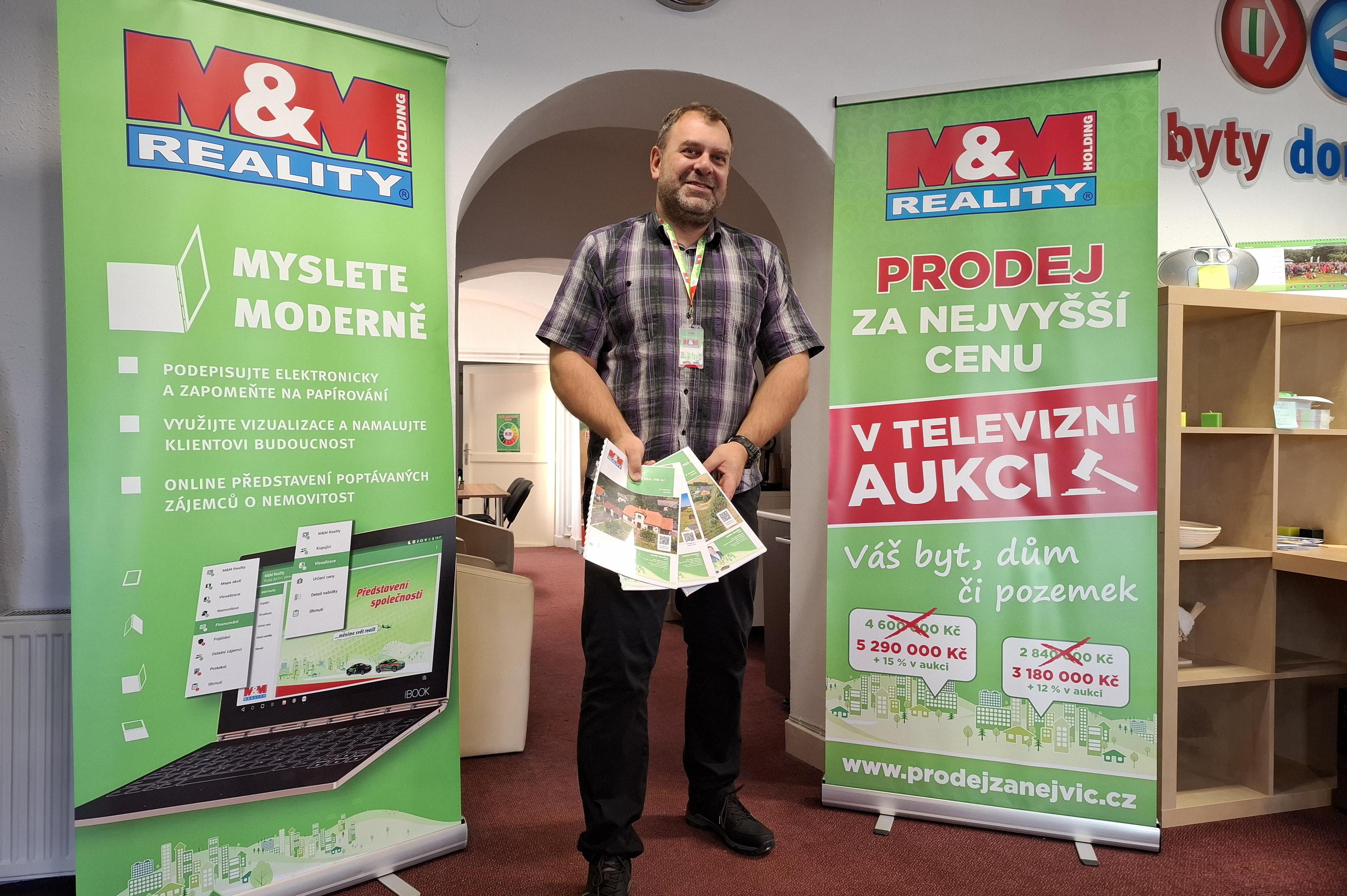 Realitní makléř Radek Roučka