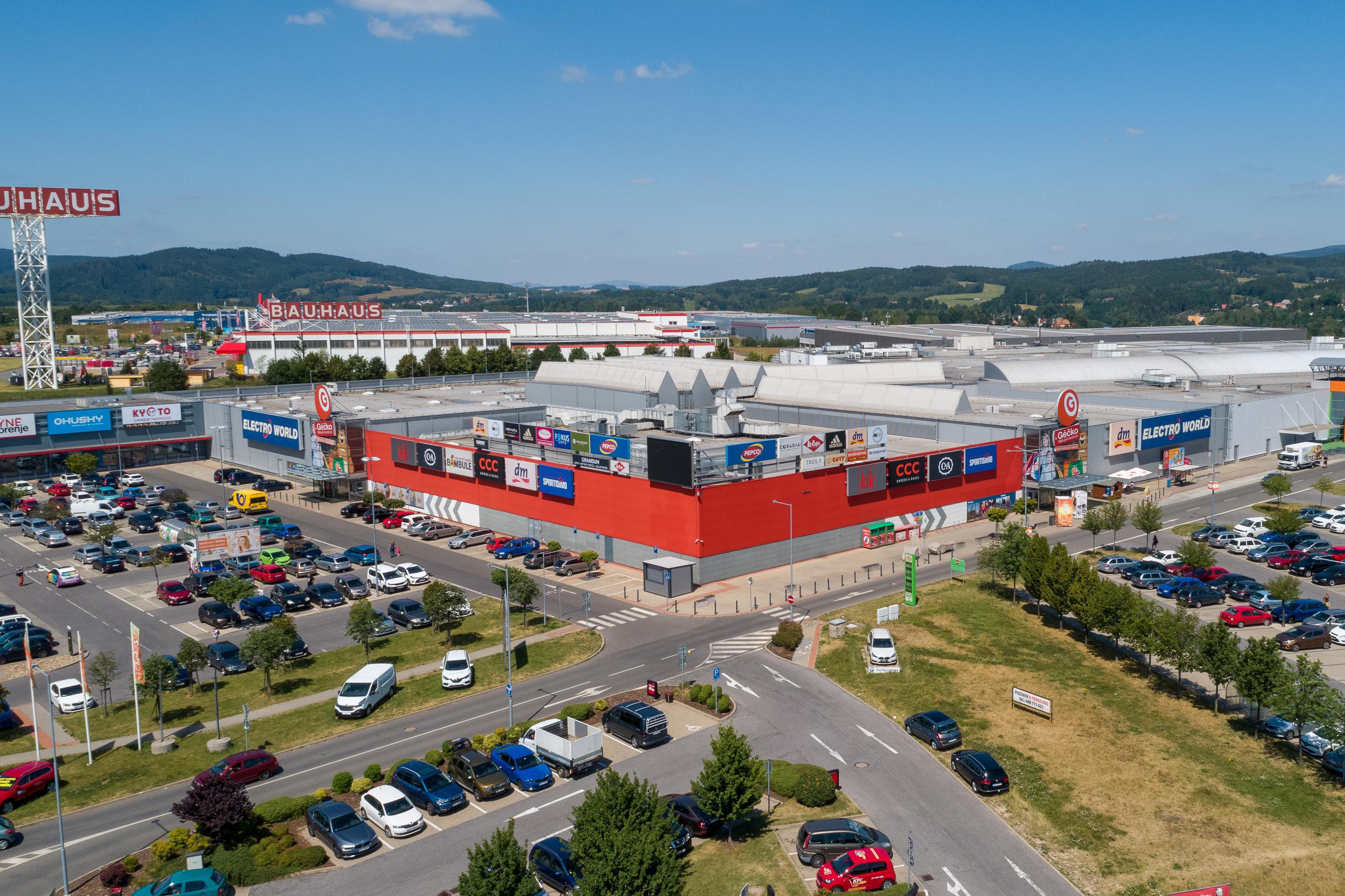 Nákupní centrum Géčko Liberec