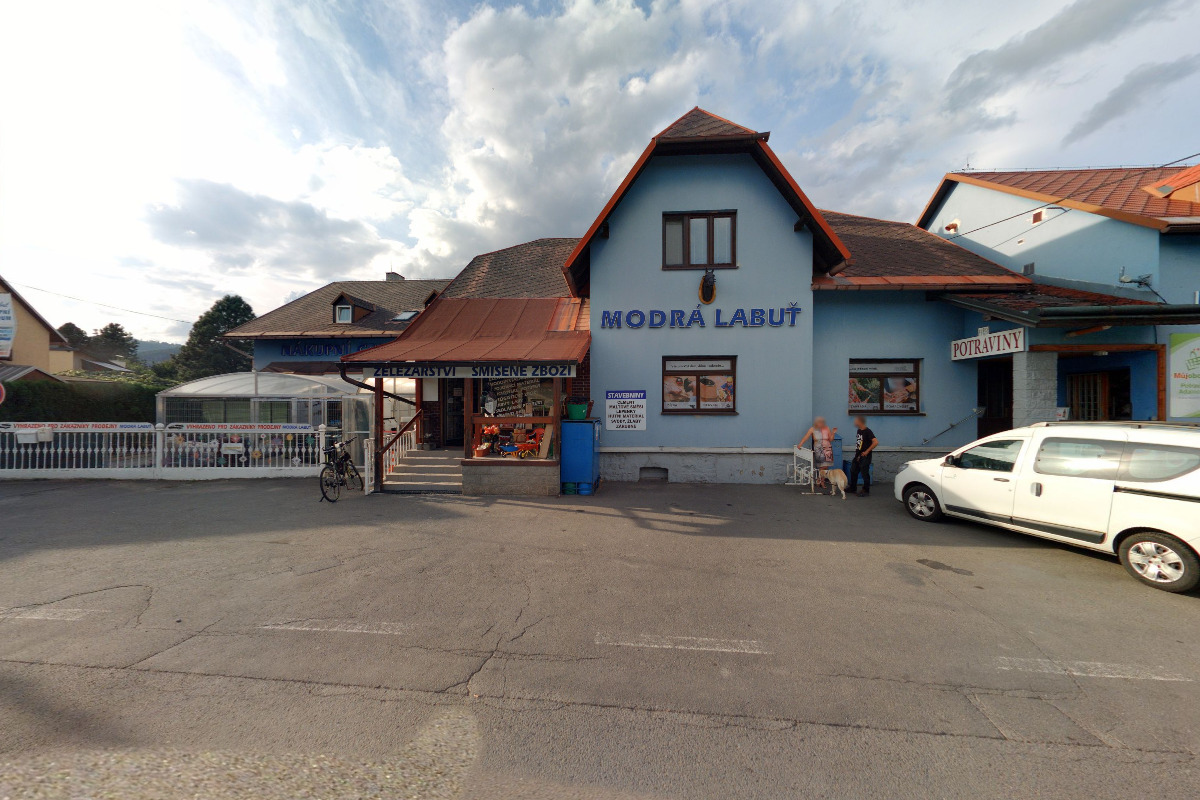 Můj obchod - Potraviny Adamcová - Modrá labuť