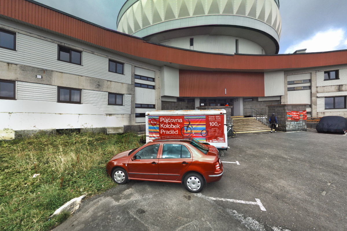 Zmrzlina na Pradědu