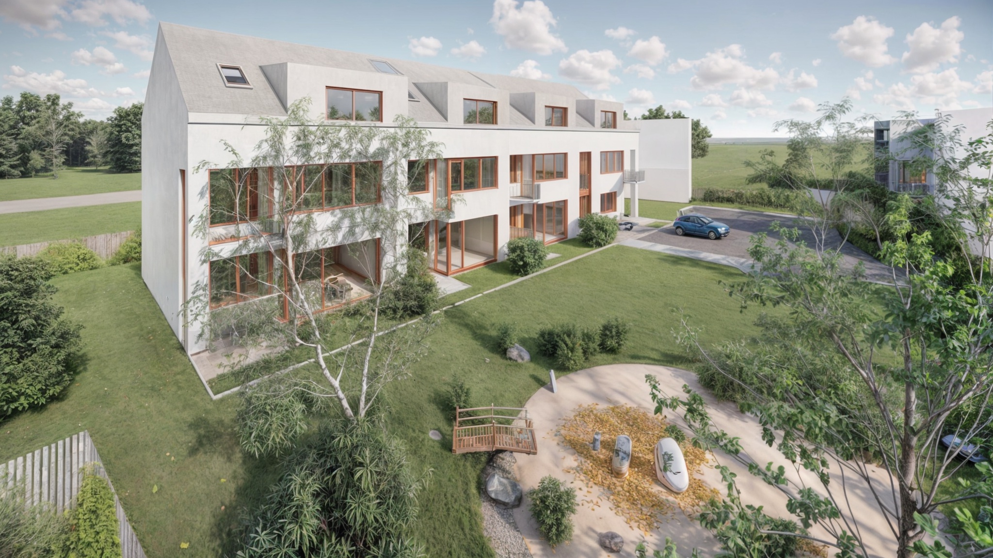 Vizualizace staveb, zákres do fotografie