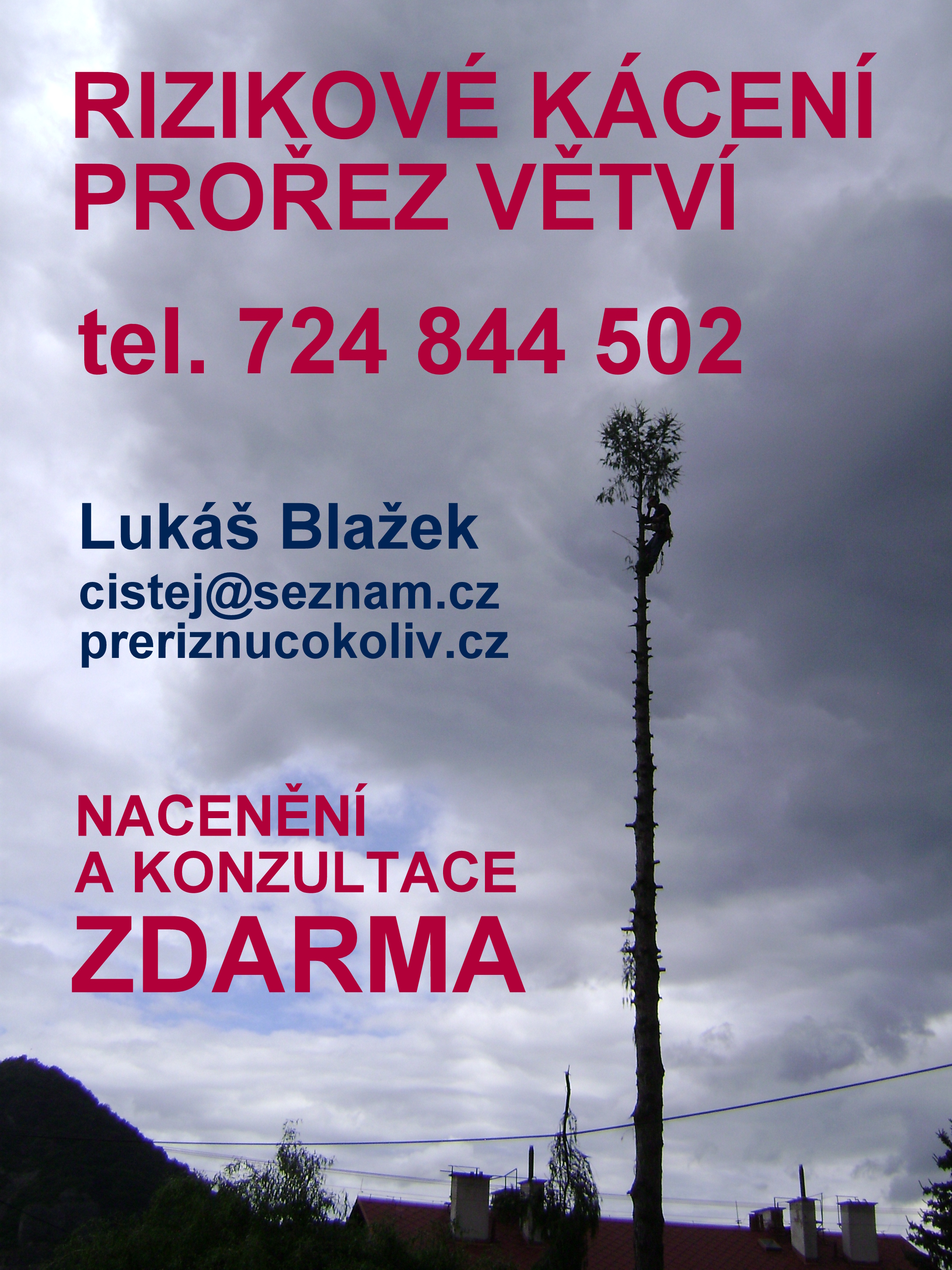 Kácení rizikových stromů - Arborista Lukáš Blažek s.r.o. foto 3