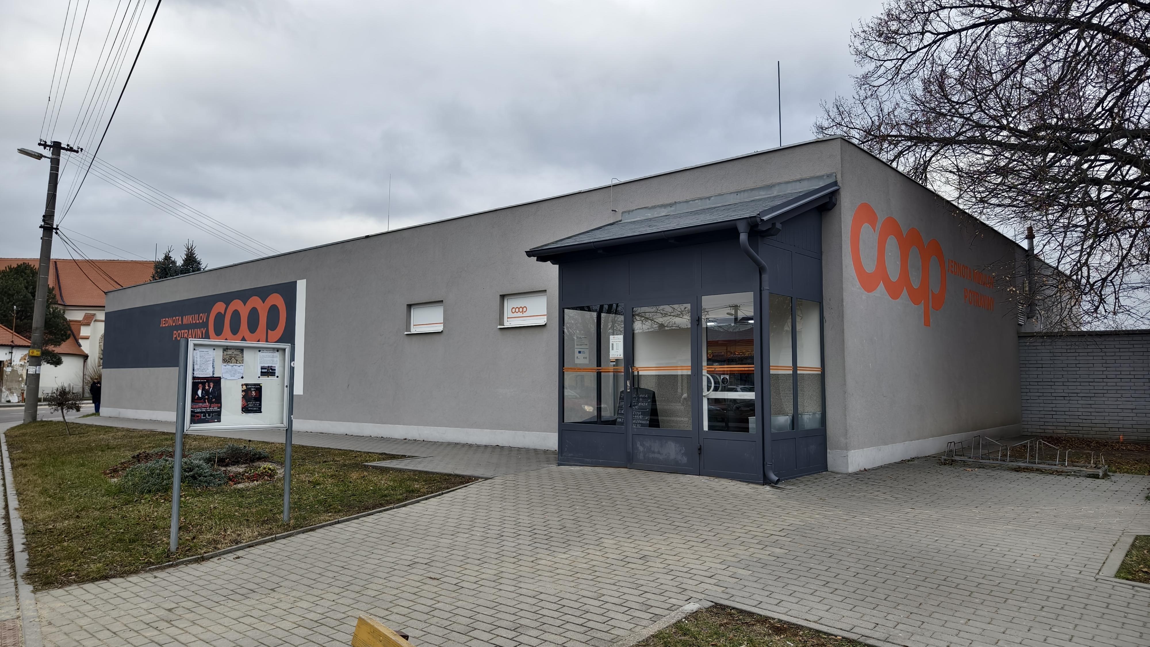 COOP - Jednota, spotřební družstvo v Mikulově