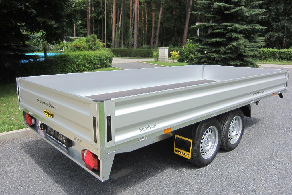 HUMBAUR v rozměru ložné plochy 410x185cm, 2,5t