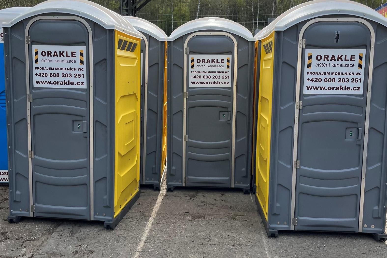 Pronájem mobilních WC