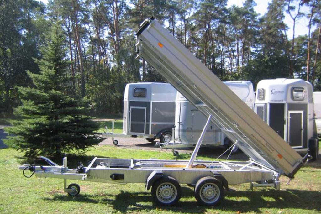 HUMBAUR třístranný sklápěč 314x175cm 3.5t