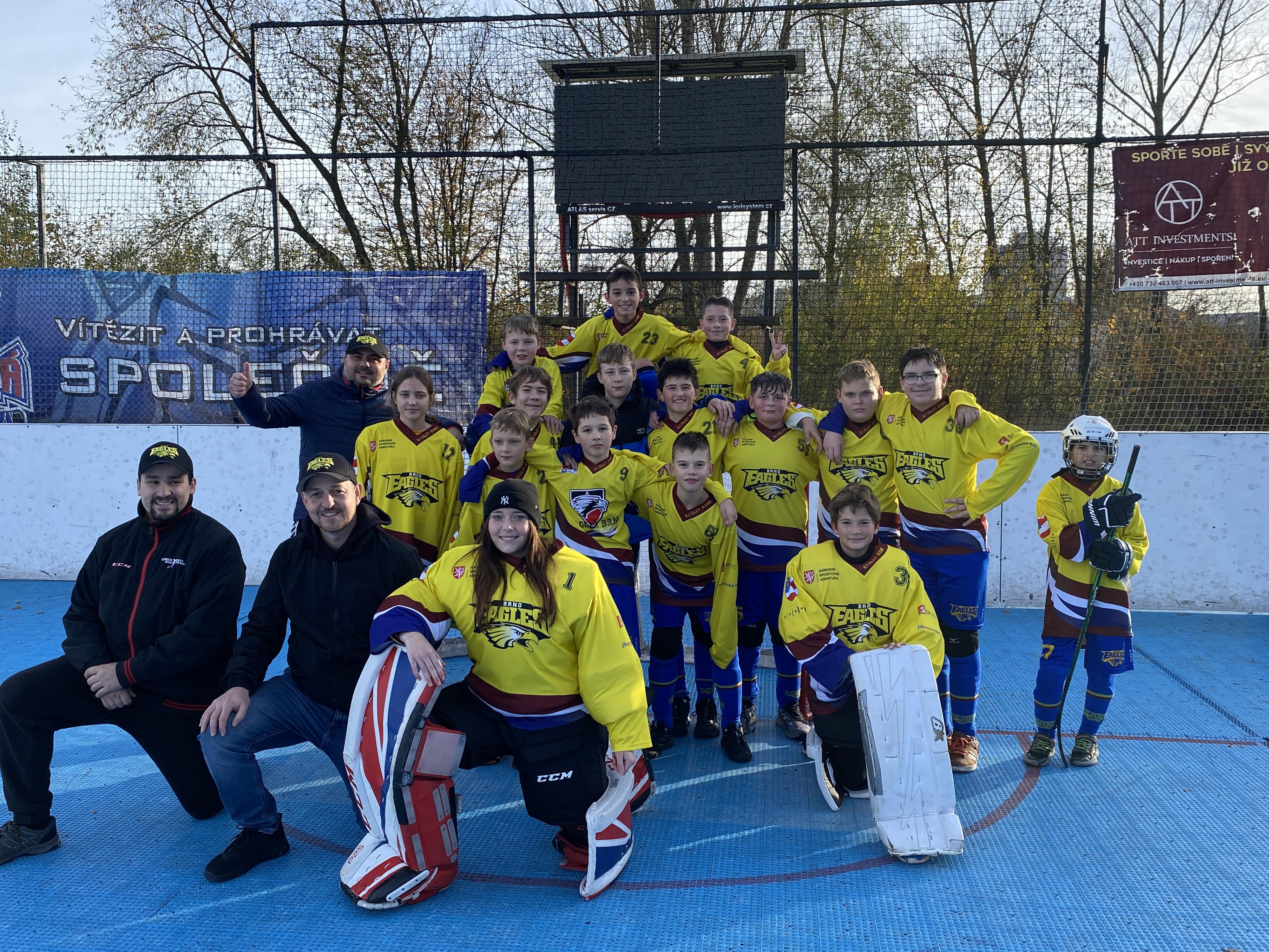 Eagles Brno - hokejbal foto 3