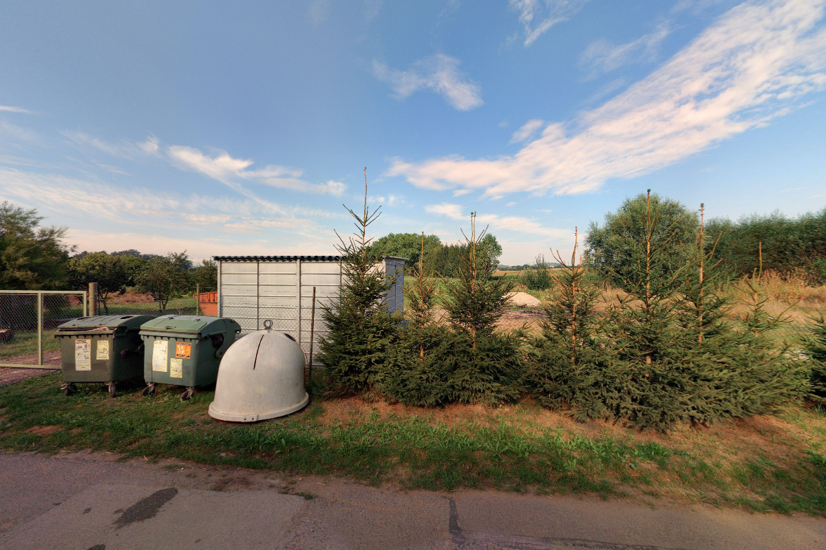 Sběrné místo v Přešťovicích