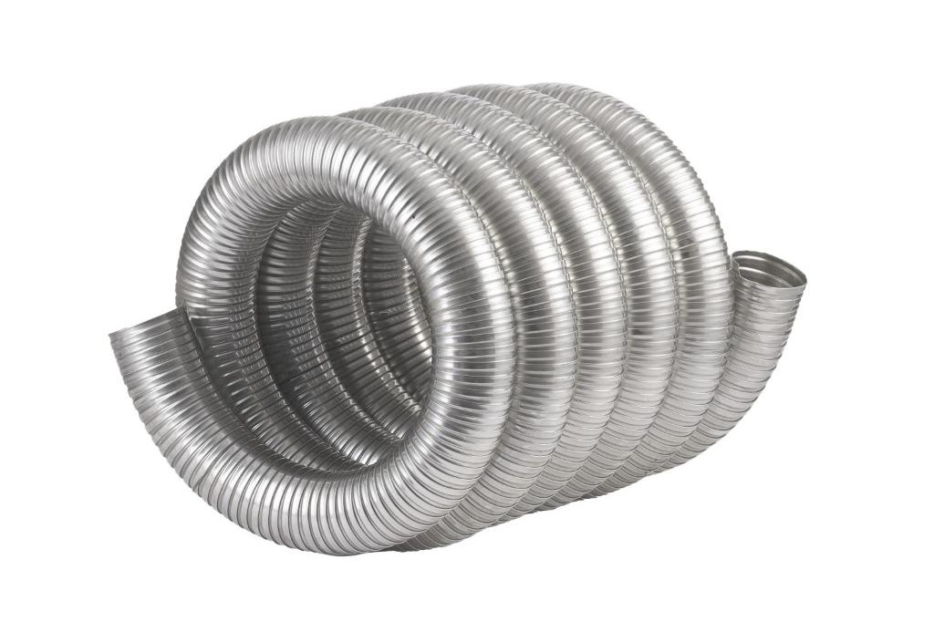 Ohebná nerezová komínová vložka