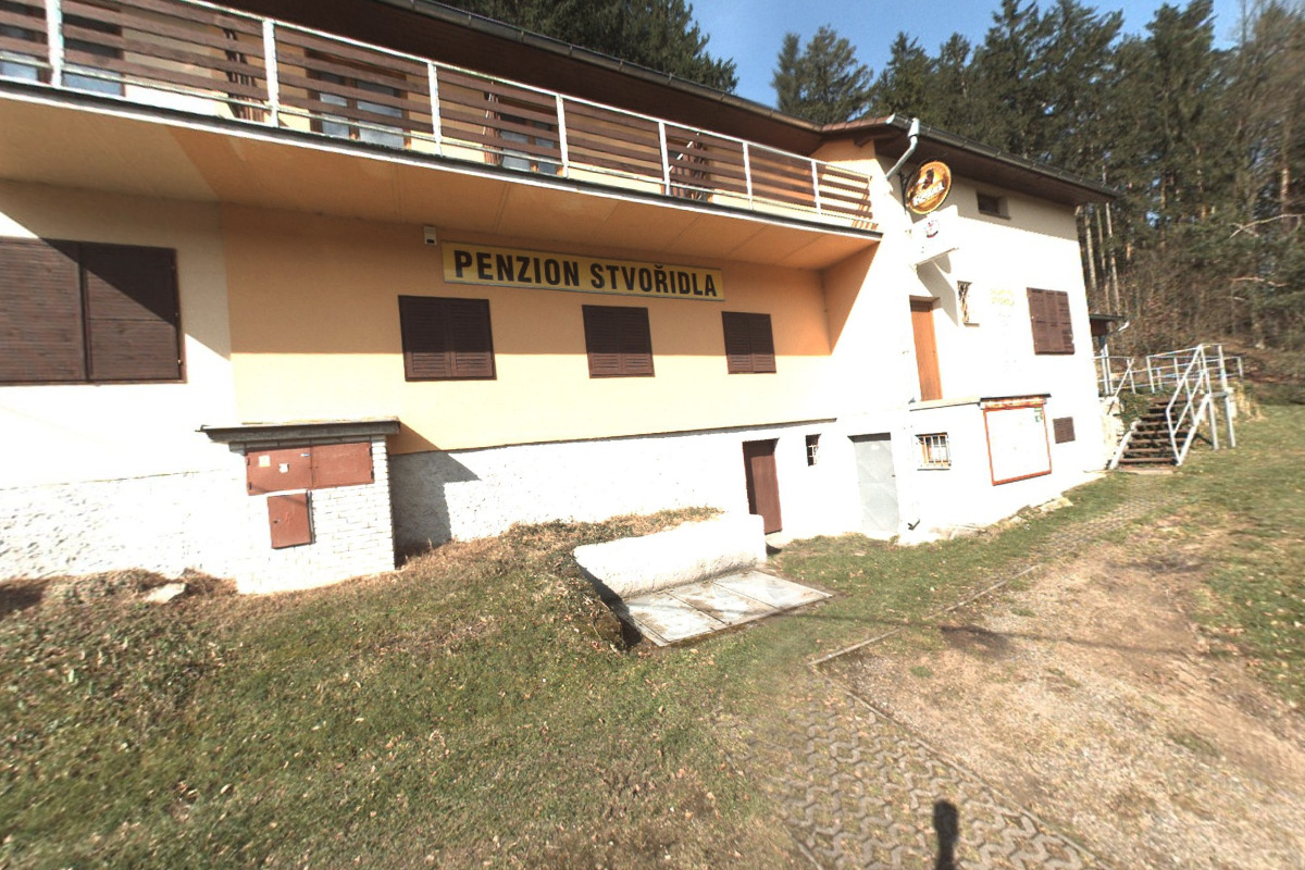 Jídelna penzionu Stvořidla