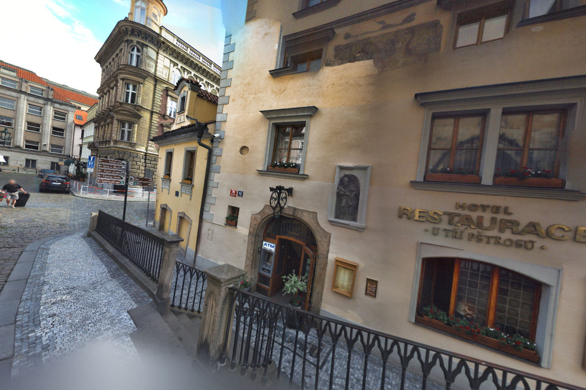 Restaurace hotelu U tří pštrosů