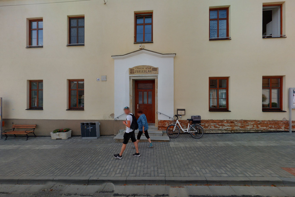 Pošta Zbraslav u Brna