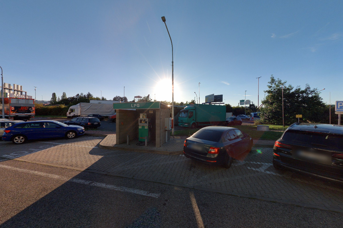 MOL čerpací stanice LPG