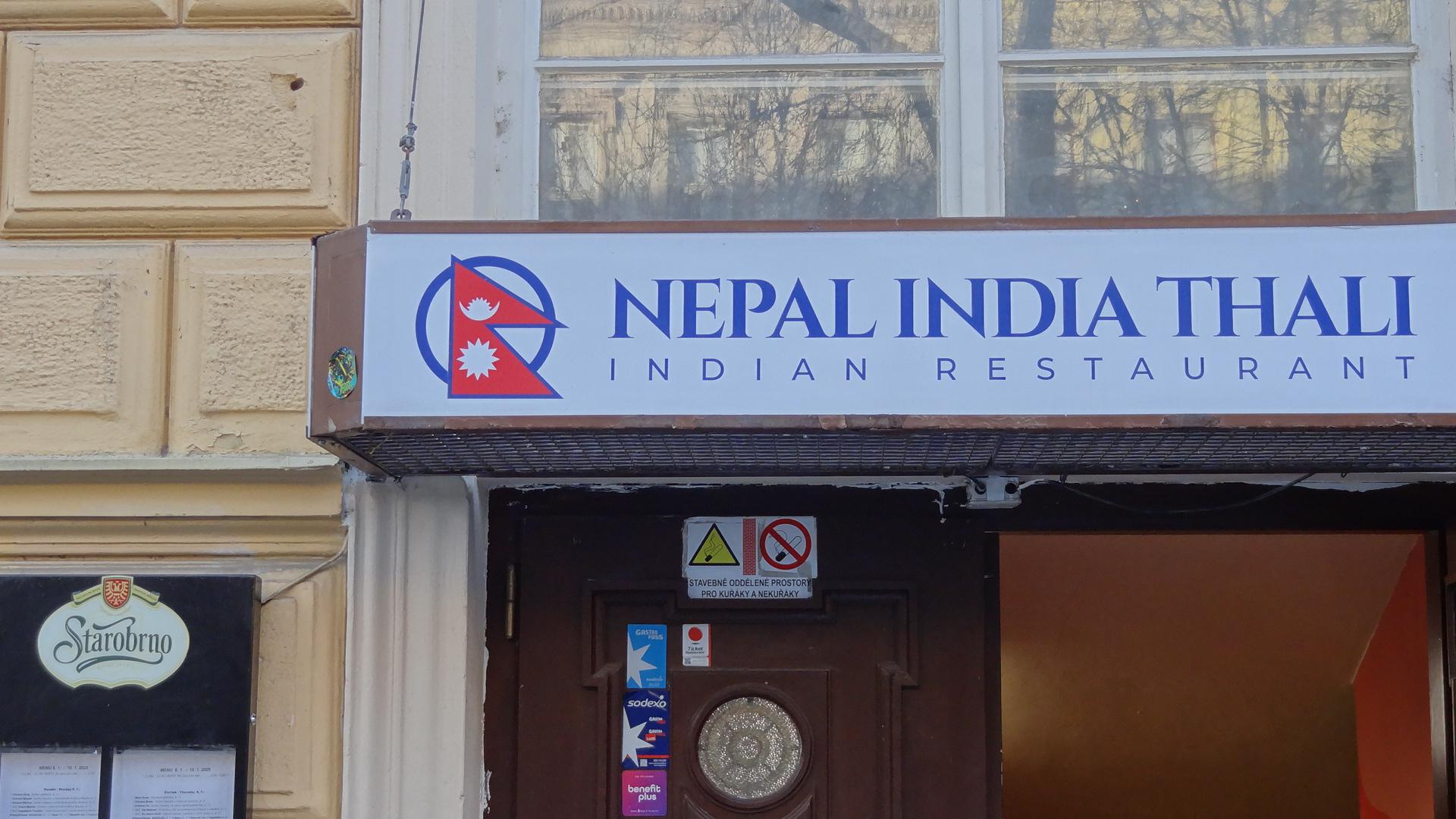 Nepal India Thali foto 2