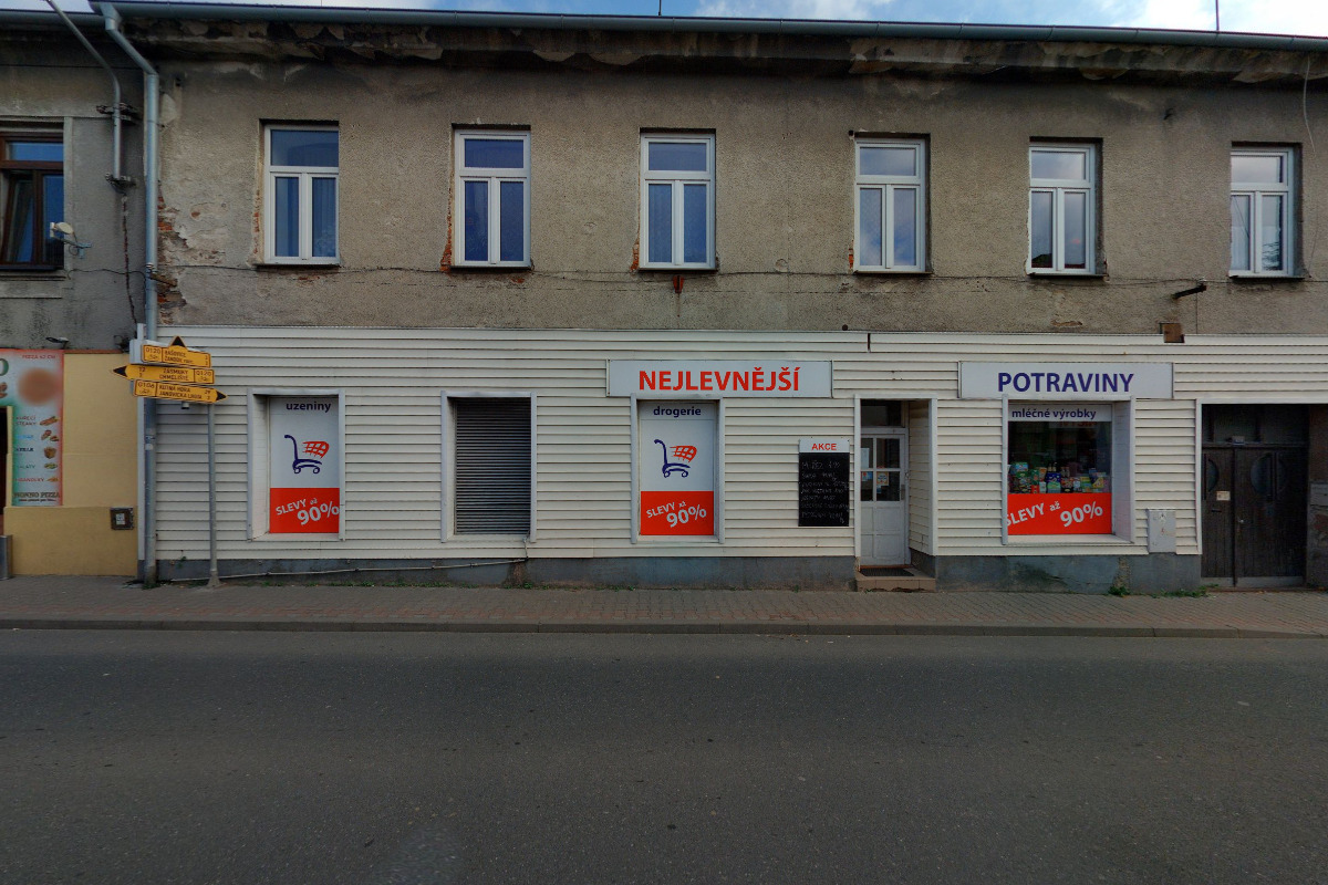 Nejlevnější potraviny Flaška