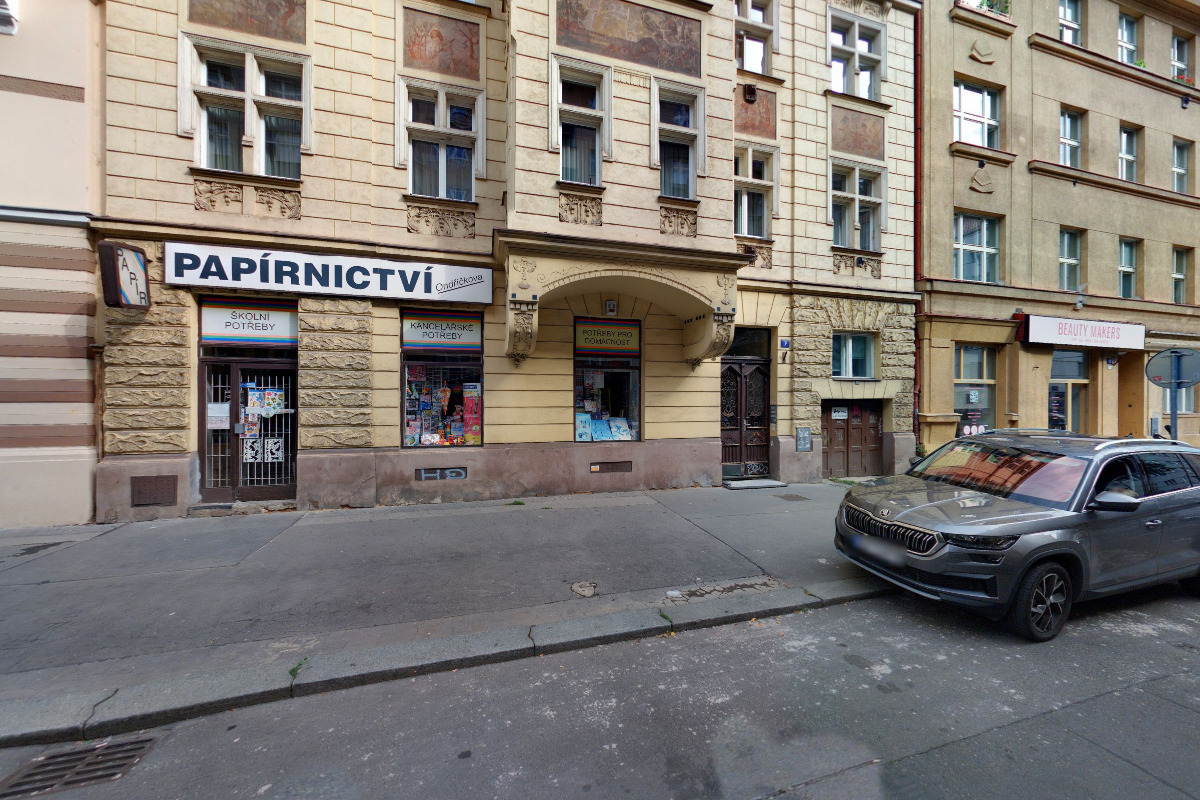 Papírnictví Ondříčkova