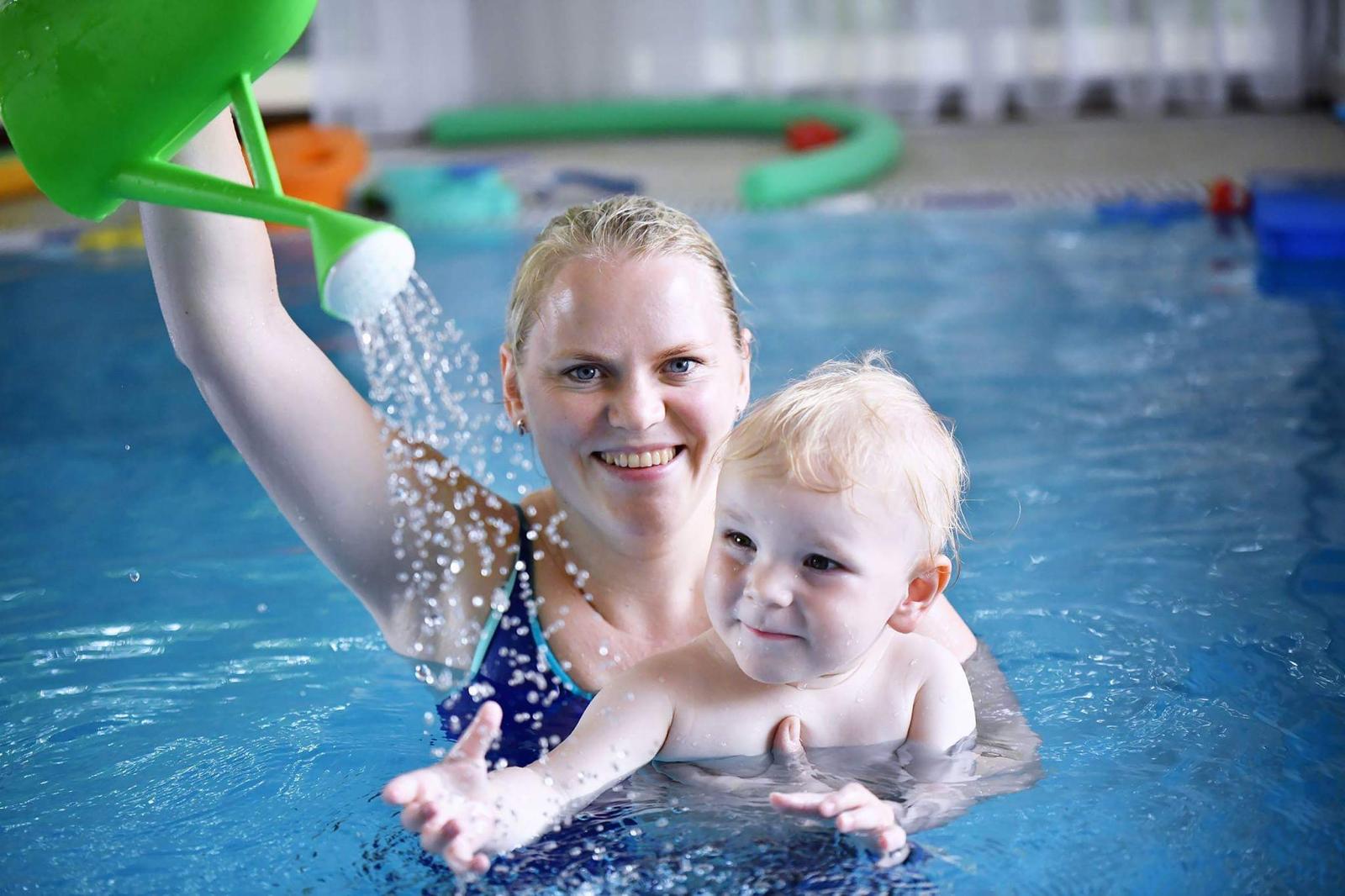 Plavání kojenců Martina Hecklová foto 3