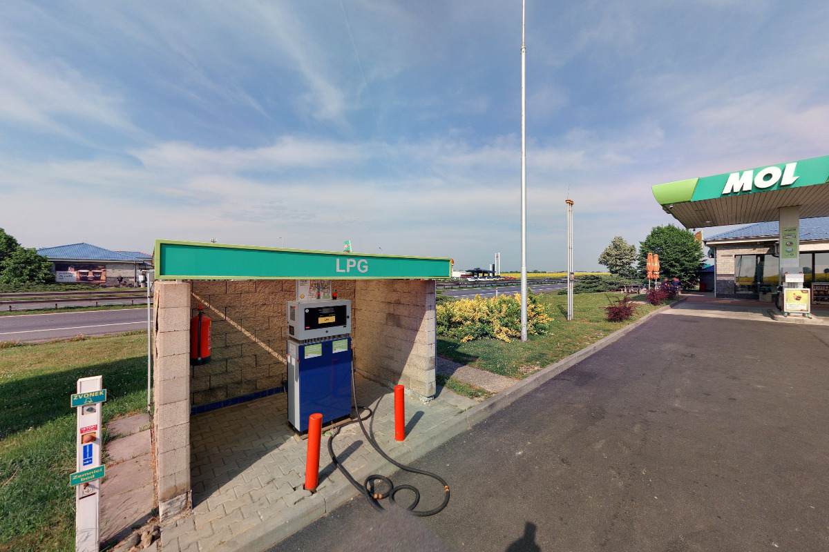 MOL čerpací stanice LPG foto 2