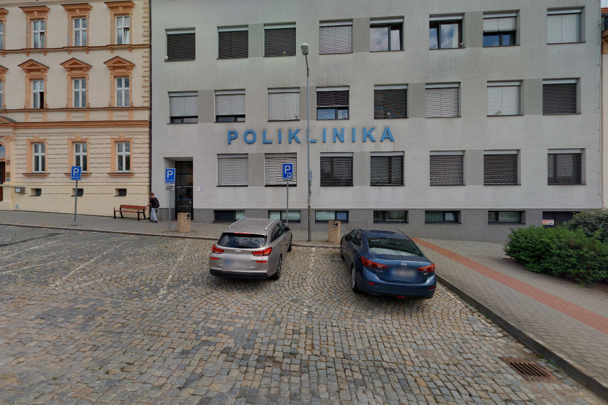 Ortopedie v budově polikliniky