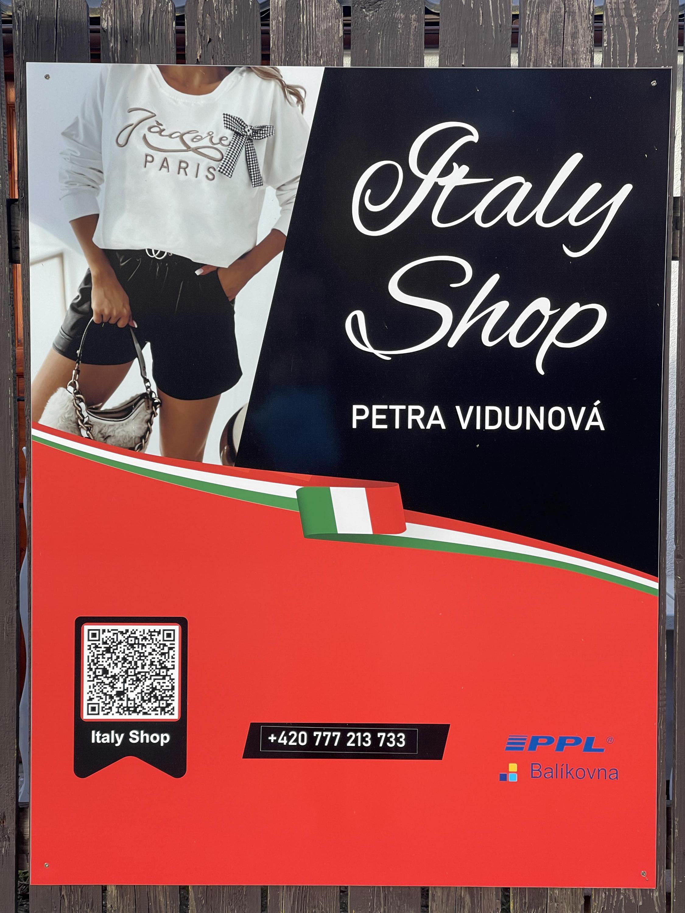 Italy Shop Petra Vidunová foto 6