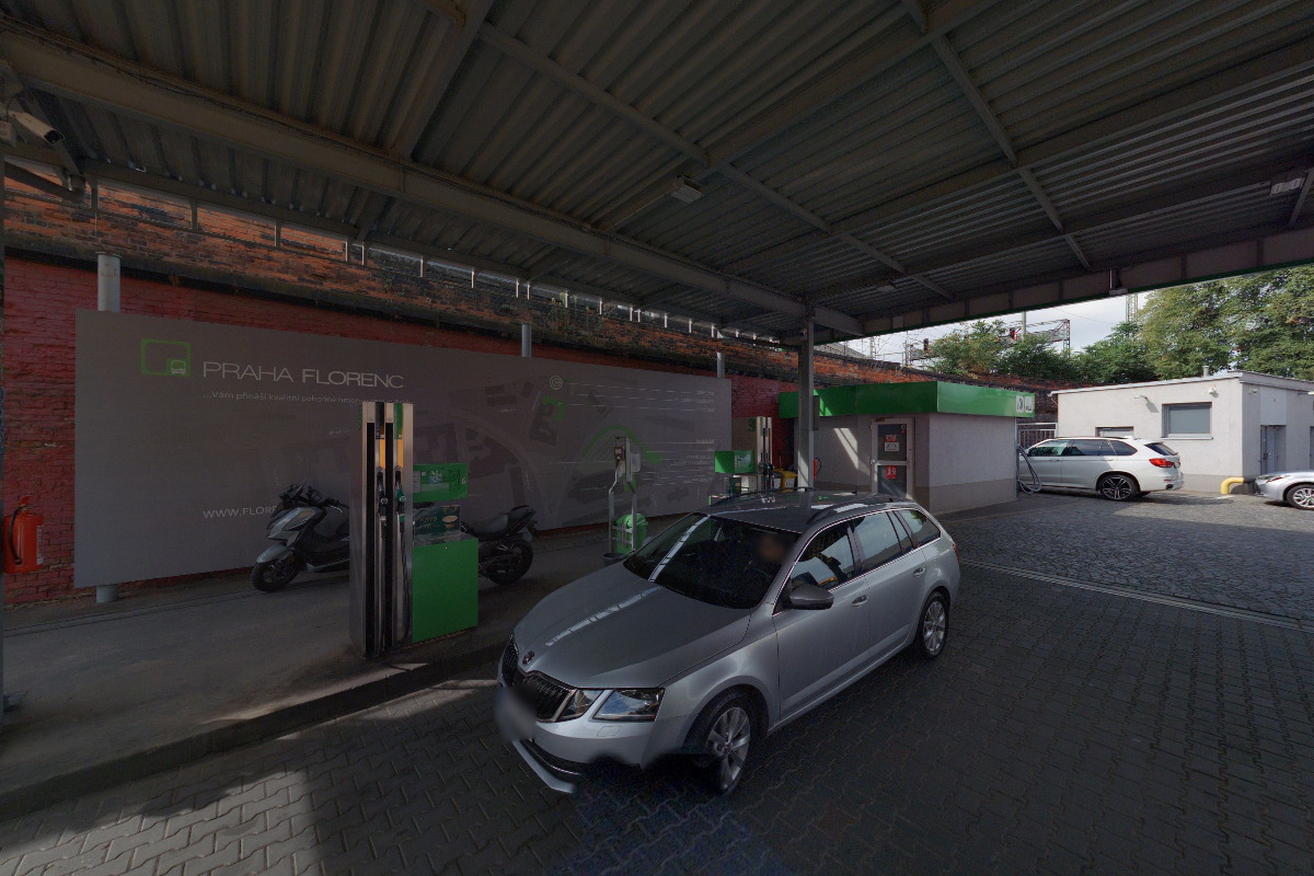 Terminál Florenc s.r.o. - CNG stanice