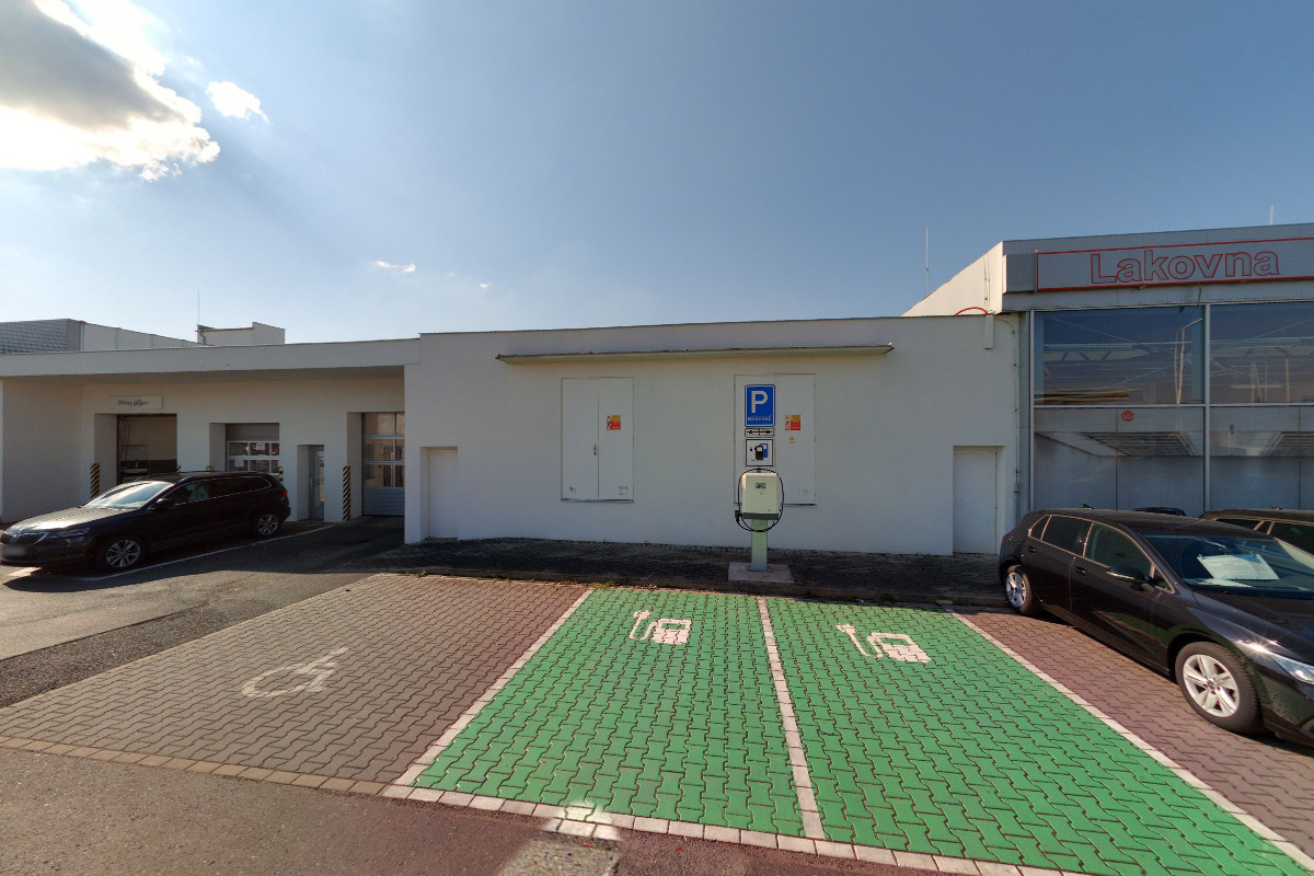 Nabíjecí stanice ČEZ