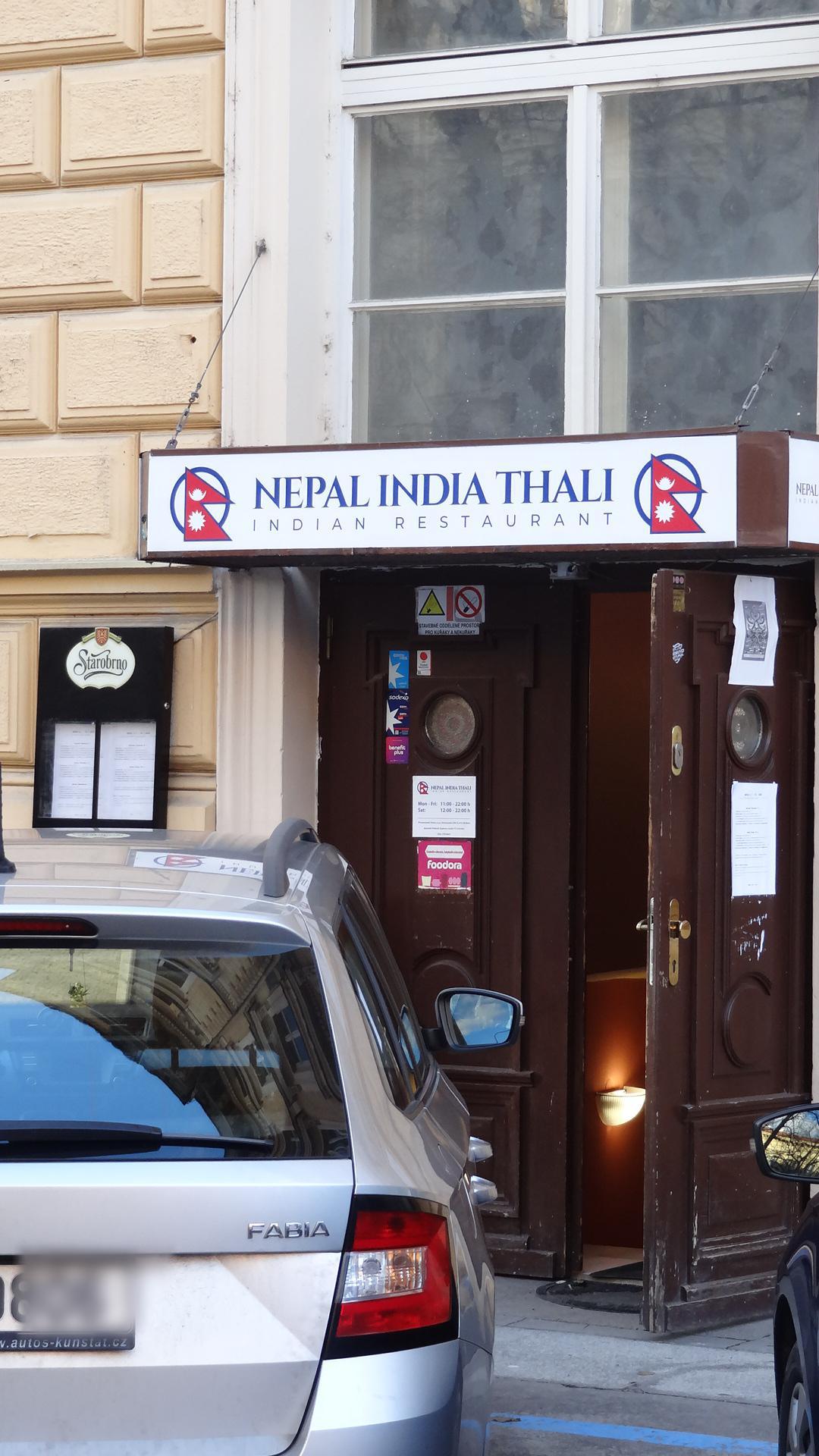 Nepal India Thali foto 4