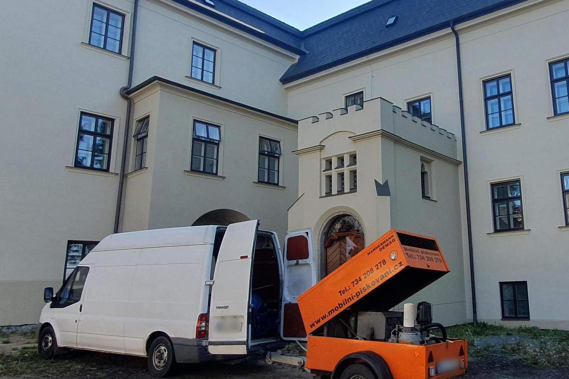 Mobilní pískování Tomáš Kurečka