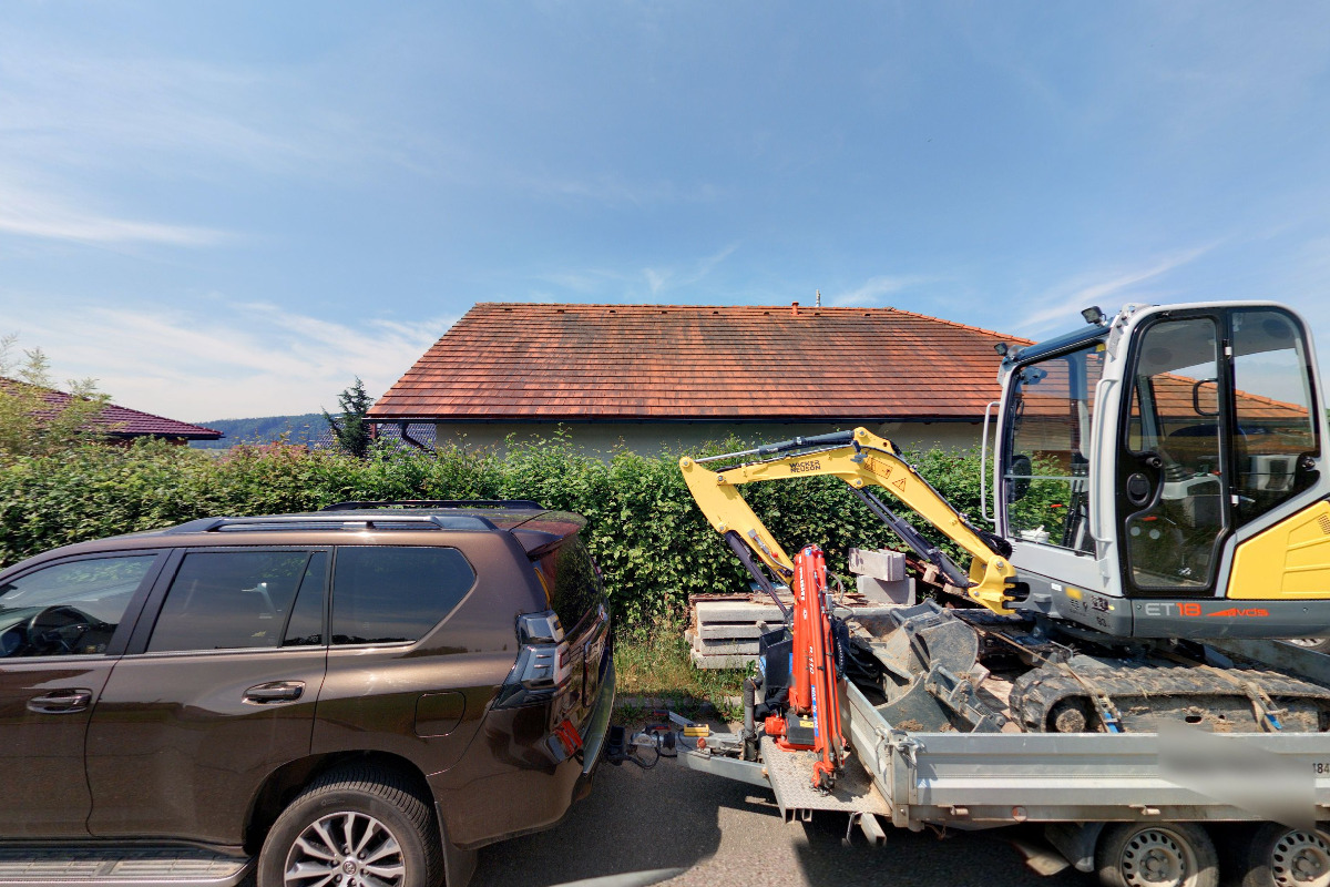 Jiří Žerníček zemní práce, jezírka