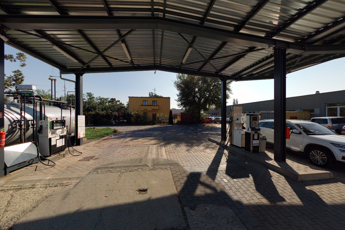 Čerpací stanice IMOS Brno